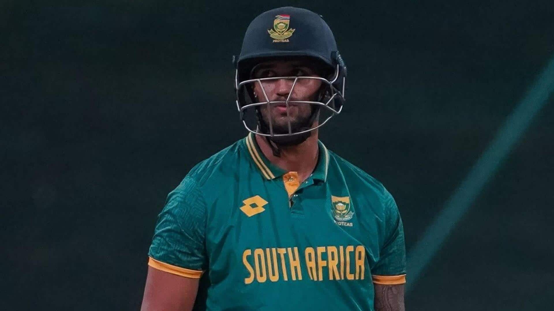 South Africa suffer major blow ahead of Namibia T20I tri-series 