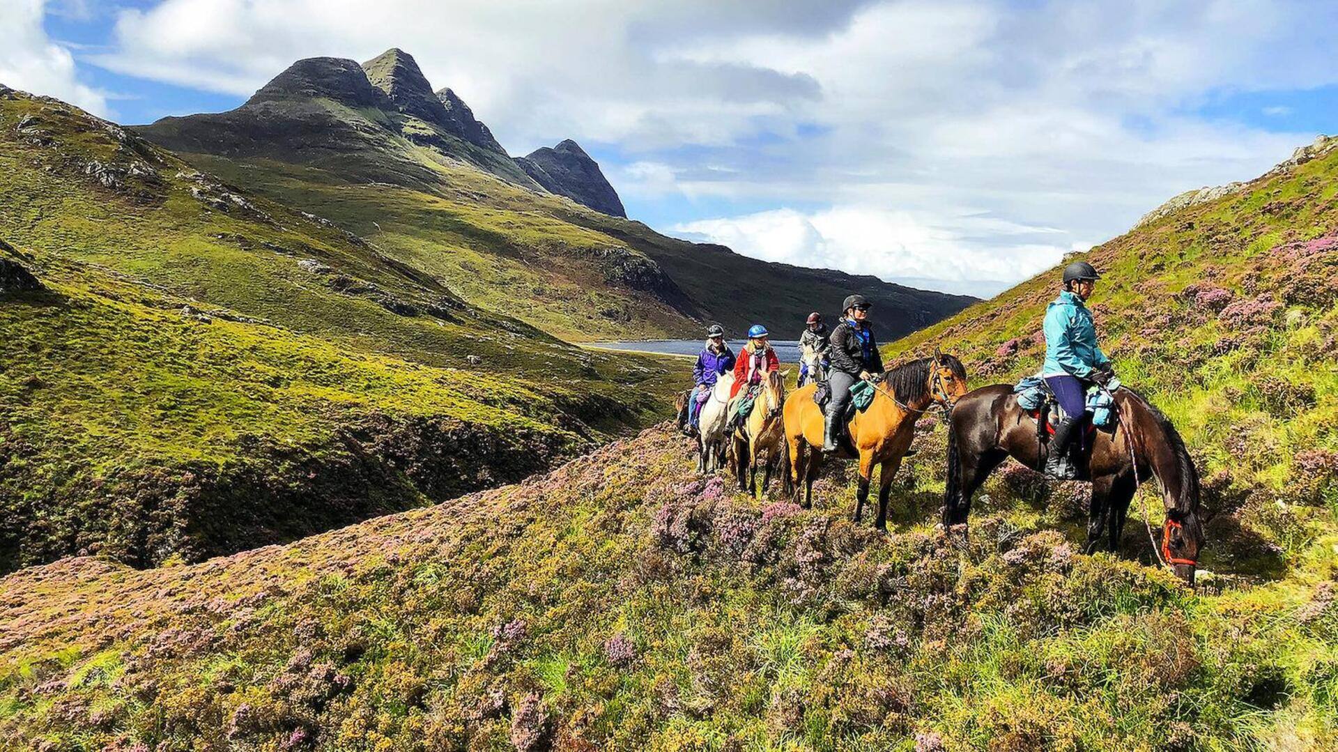 Bucket list item: Horseback riding through Scottish Highlands