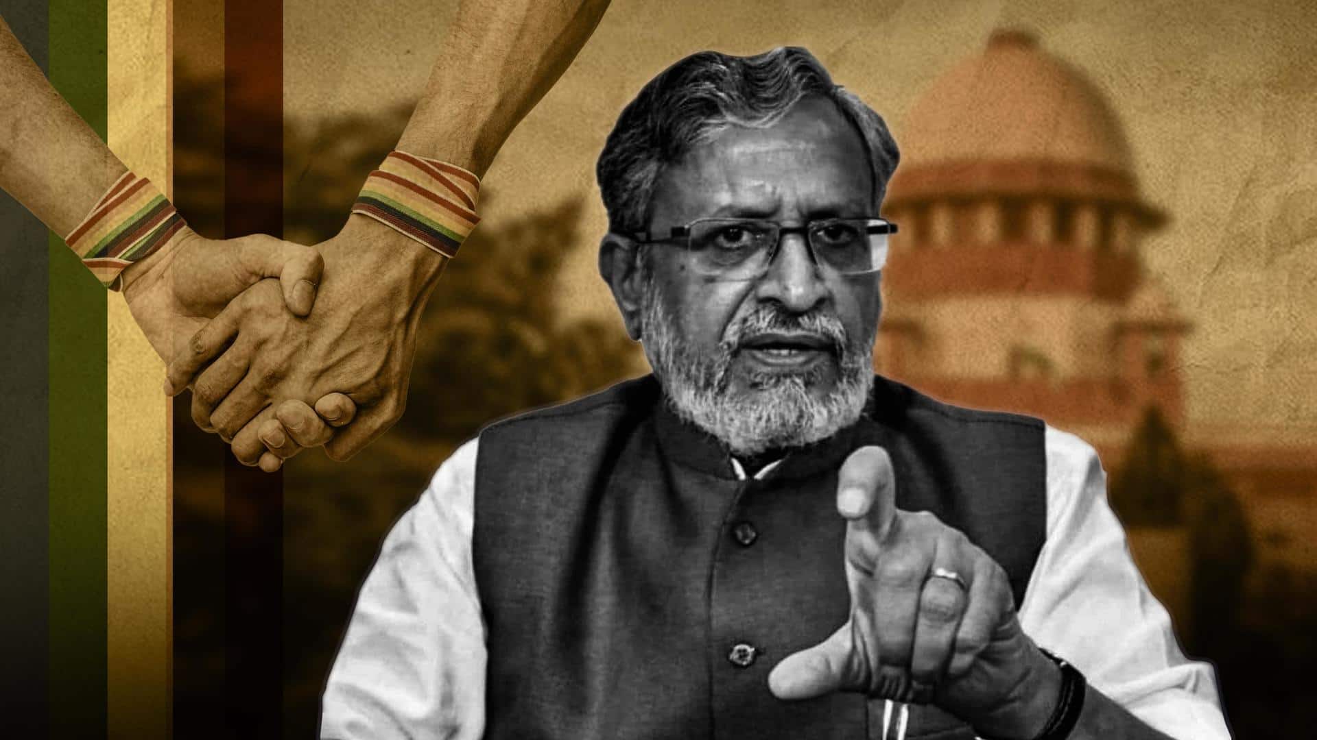 Same-sex marriages shouldn't be allowed: BJP MP Sushil Kumar Modi
