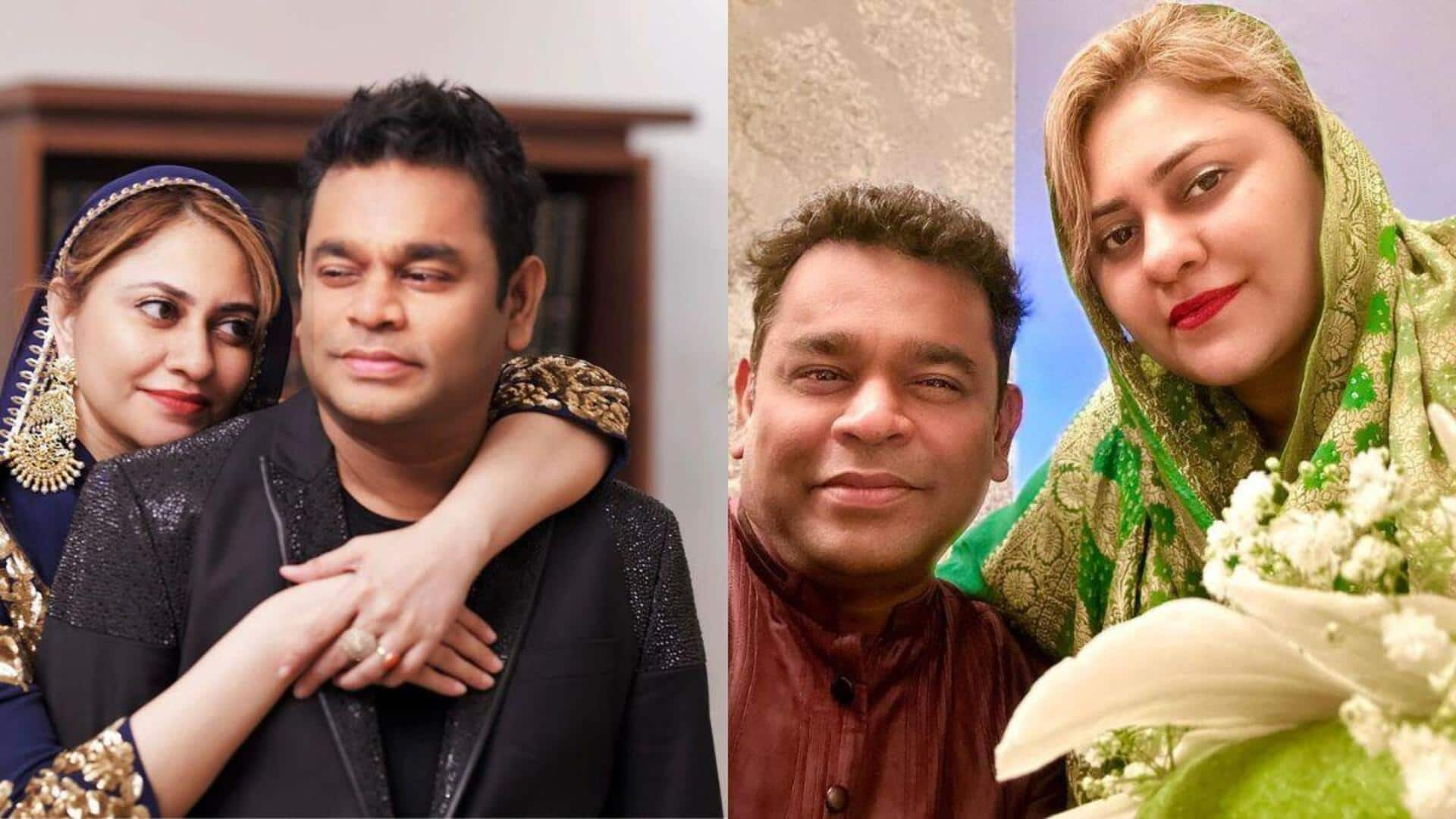 How AR Rahman met Saira Banu