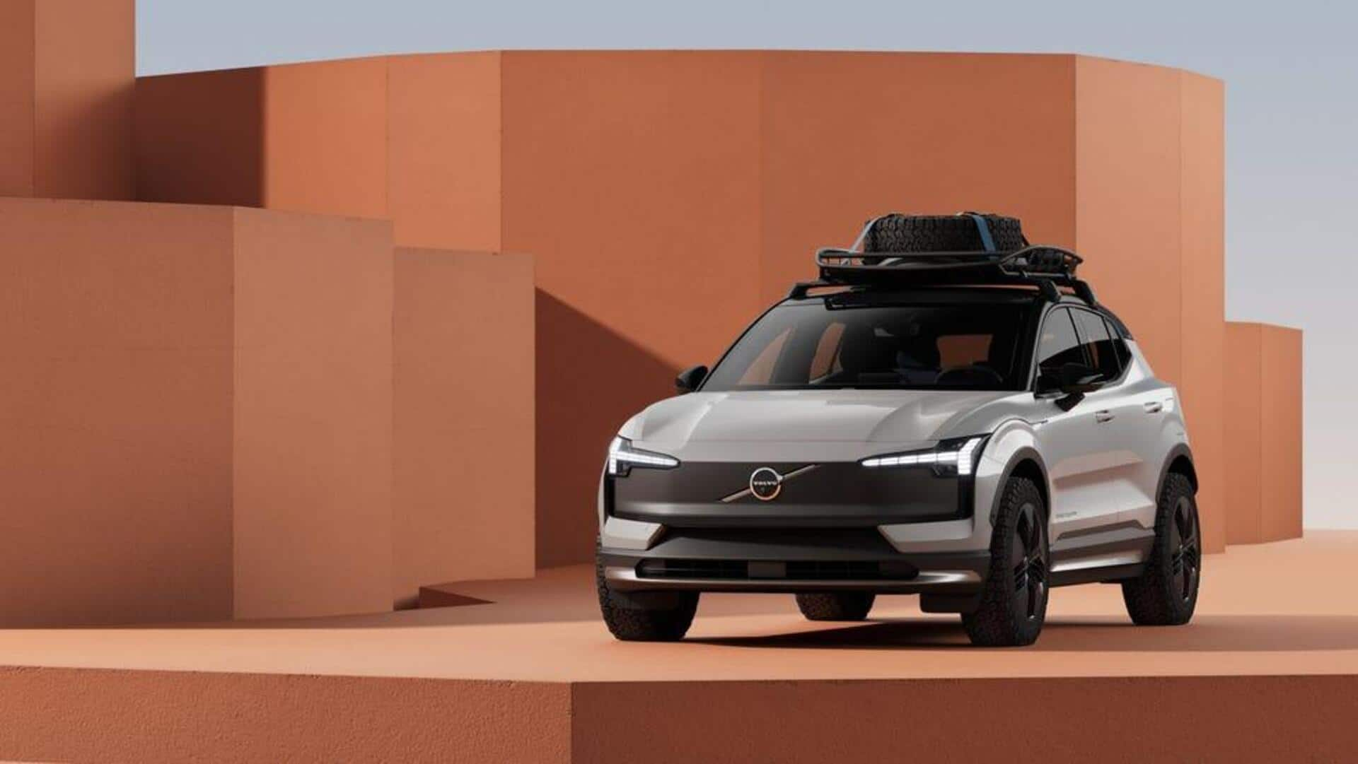 Meet EX30 Cross Country, Volvo's first electric off-roader