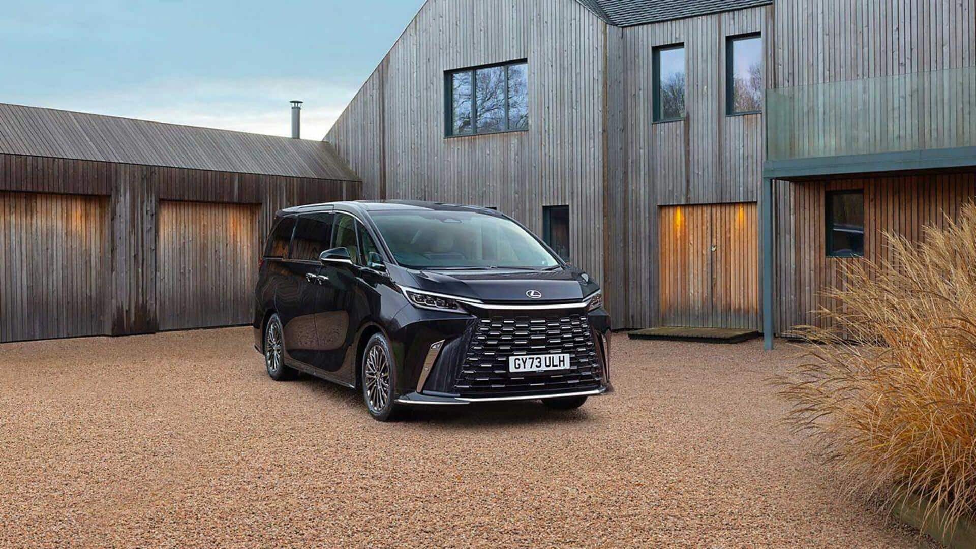 2025 Lexus LM 350h MPV debuts in India at ₹2cr 2025 Lexus LM 350h MPV debuts in India at ₹2cr