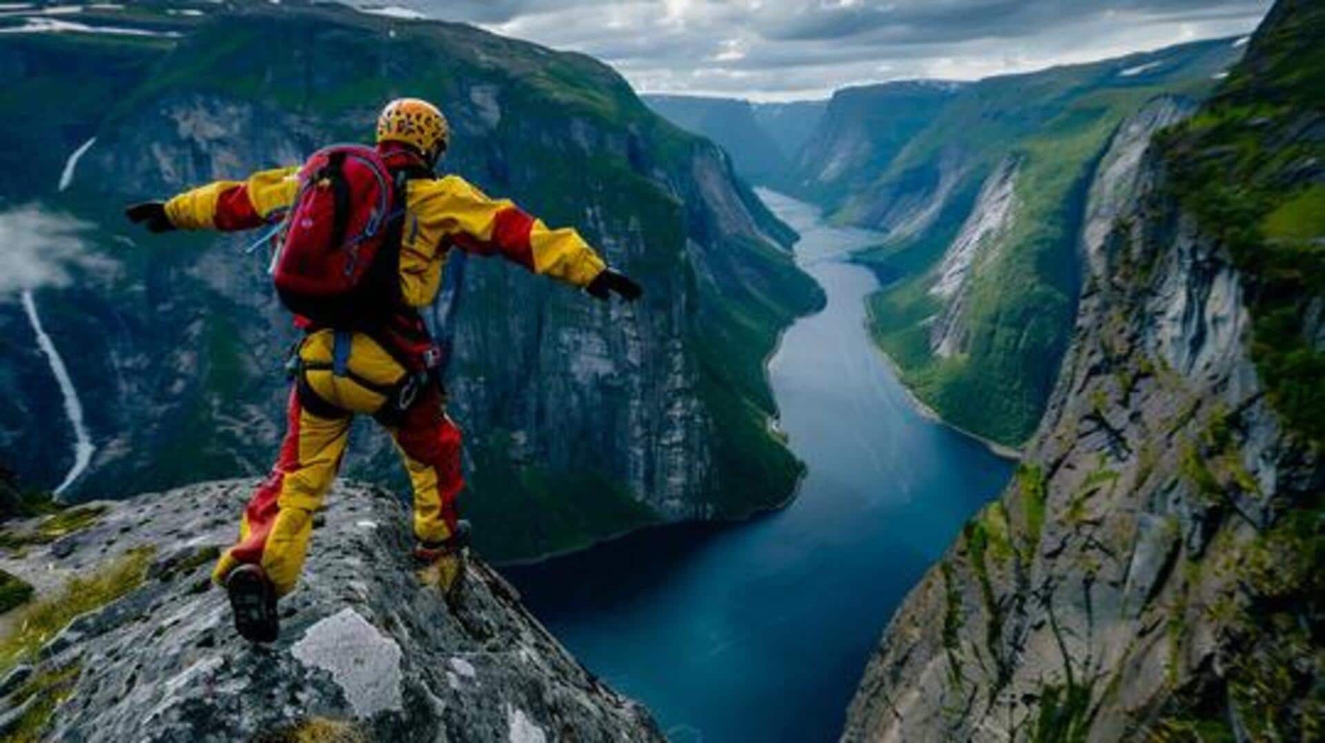 Ever tried base jumping? 