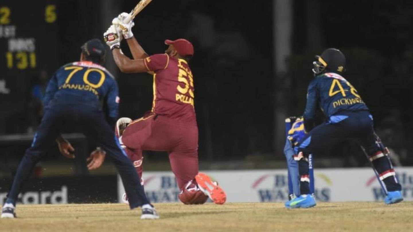 Perera featured in the game when Pollard reached the landmark Perera featured in the game when Pollard reached the landmark