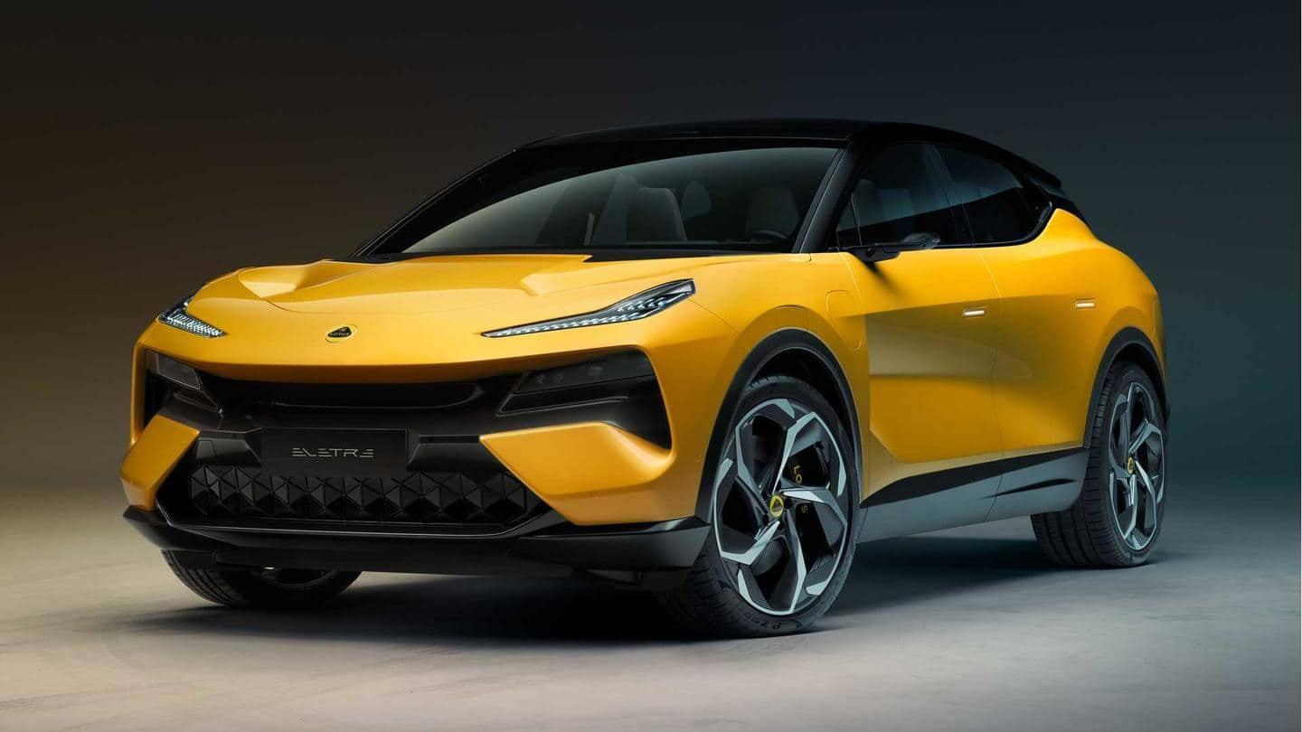 Lotus Eletre, with 600km range, goes official: Check top features