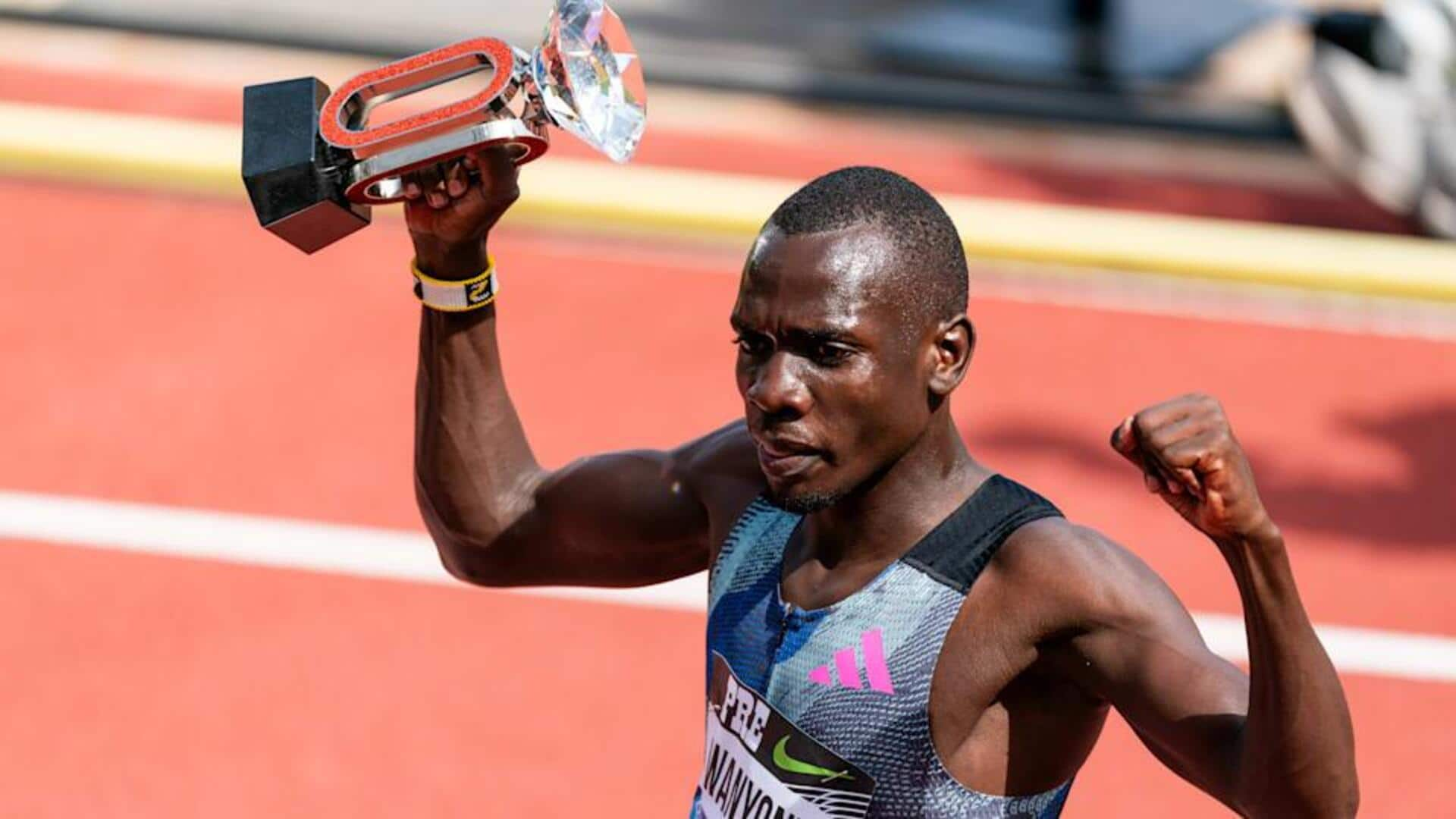 Paris Olympics: Who is Kenya's gold medalist Emmanuel Wanyonyi?