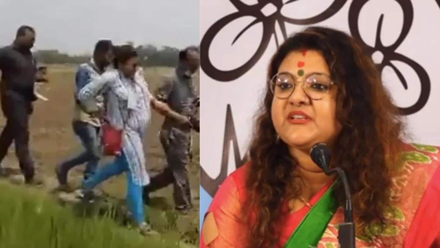 TMC candidate Sujata Mondal attacked by BJP workers, alleges party
