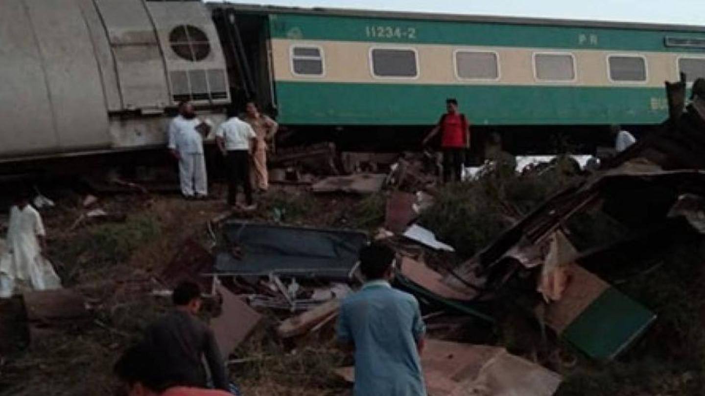 Six to eight bogies were completely destroyed Six to eight bogies were completely destroyed