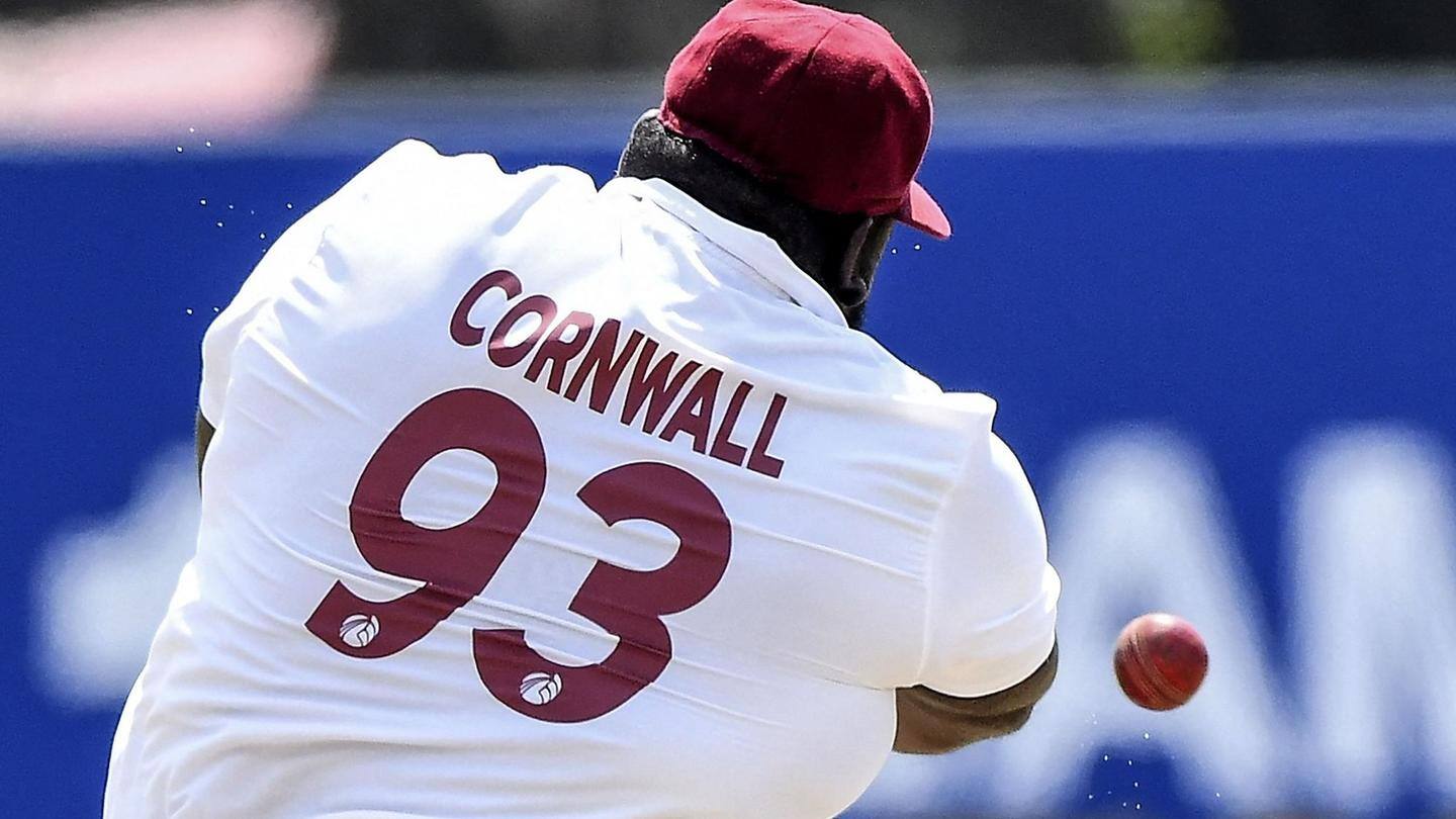 Cornwall's knock helps WI Cornwall's knock helps WI