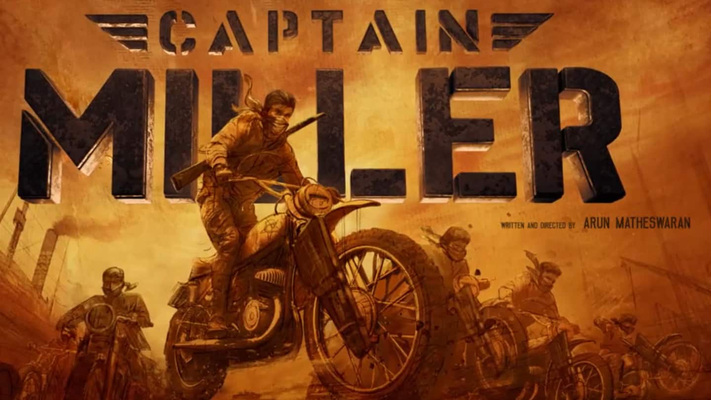 Dhanush announces 'Captain Miller' with Arun Matheswaran; teaser revealed