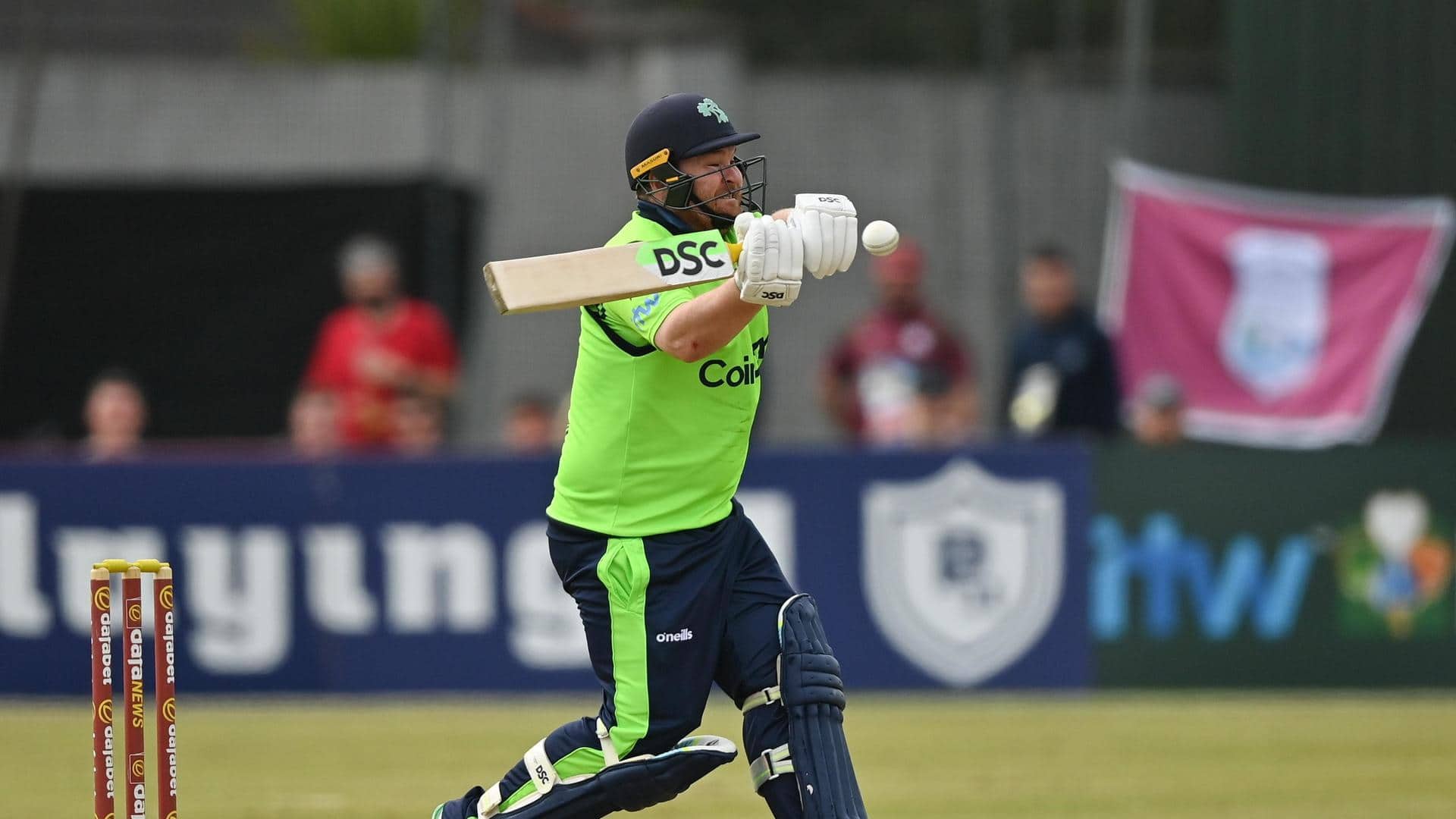 BAN vs IRE: Paul Stirling slams his 22nd T20I fifty
