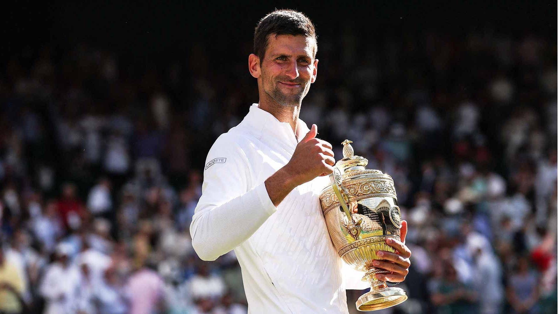 Novak Djokovic becomes second man to play 400 major matches