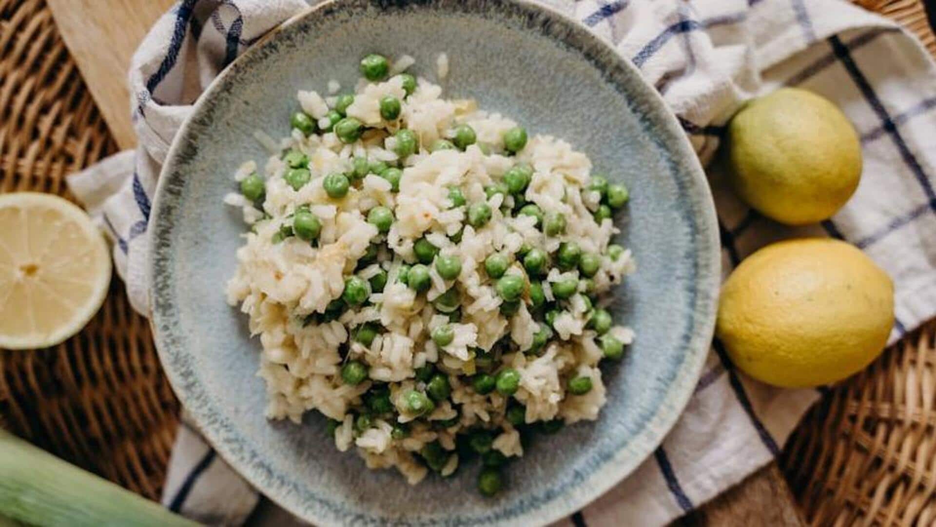 This zesty lemon asparagus risotto recipe will impress your guests