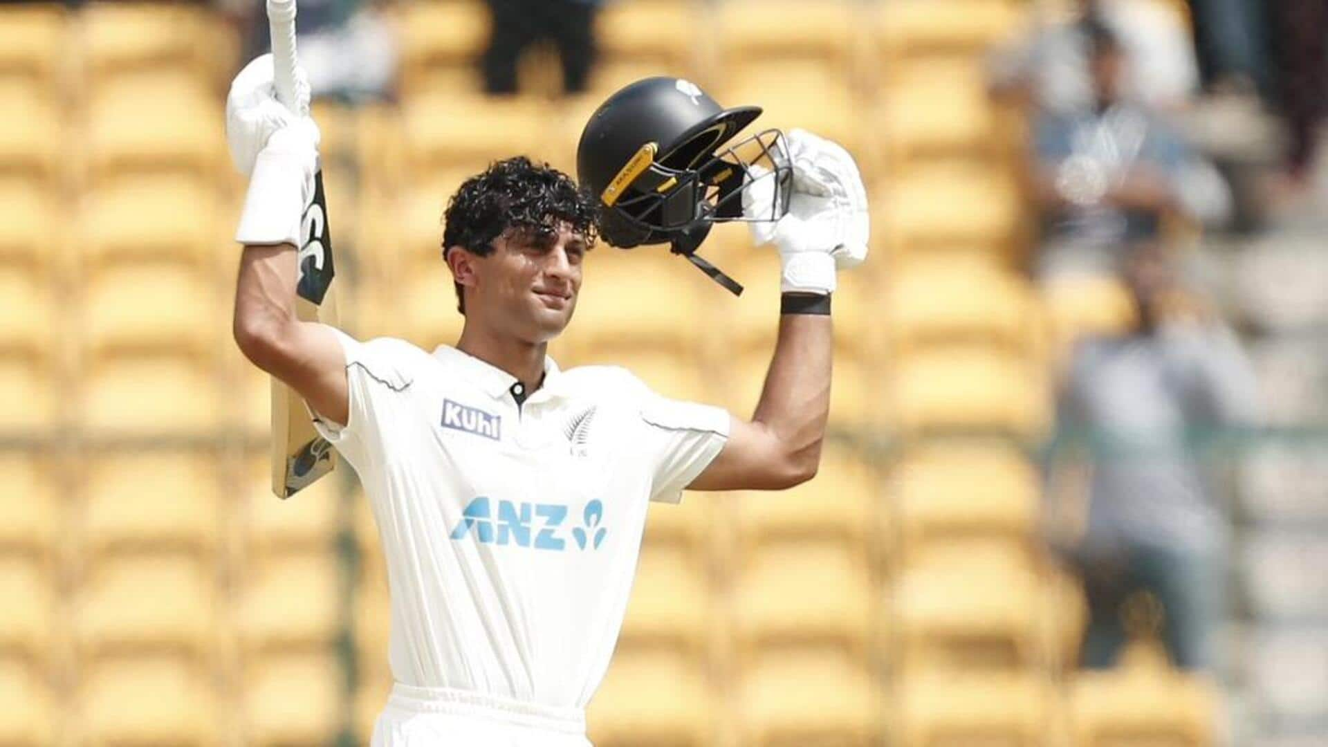 Batters with highest individual scores for NZ in India (Tests)