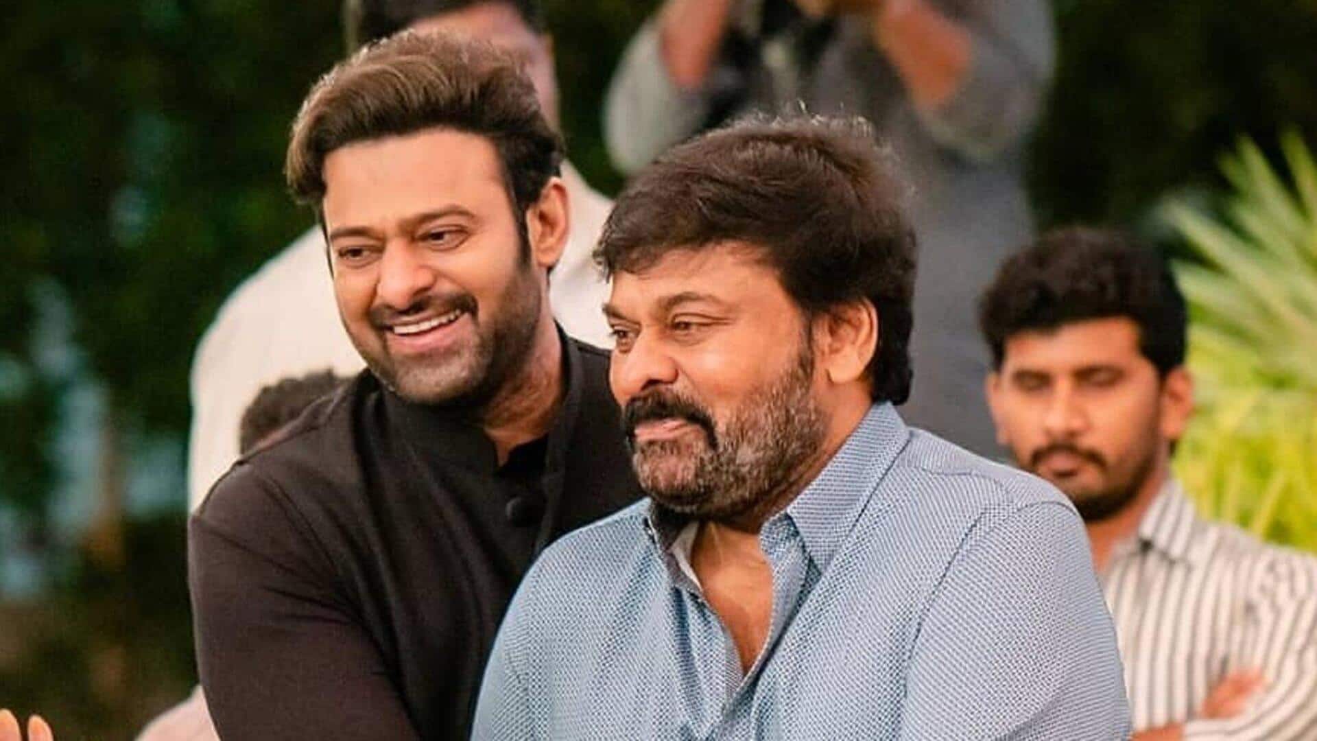 Chiranjeevi to join Prabhas in 'Spirit'? Director clarifies the rumors