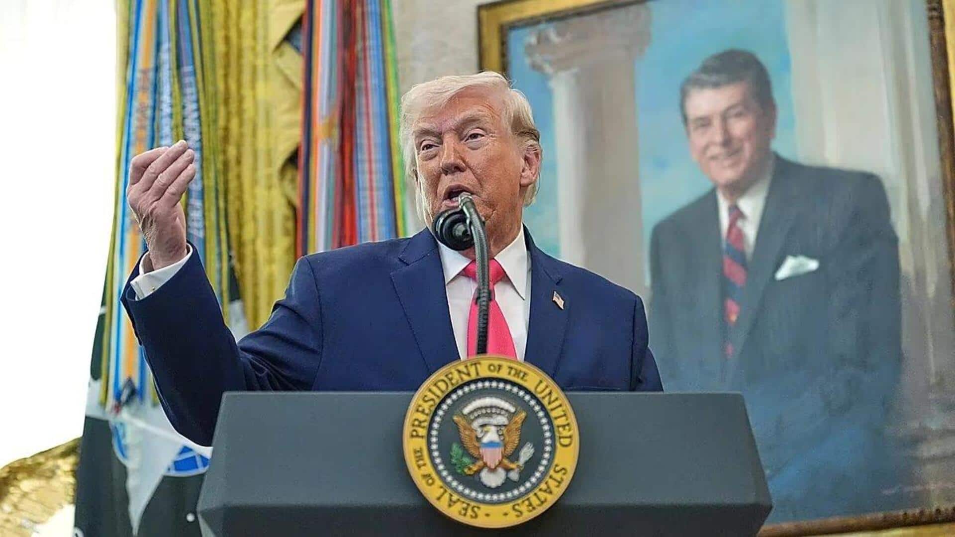 Trump says Iran has requested meeting in Doha tomorrow 