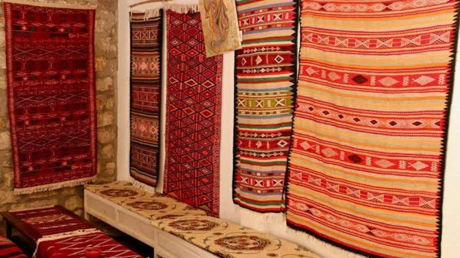 All about Tunisian mergoum carpets