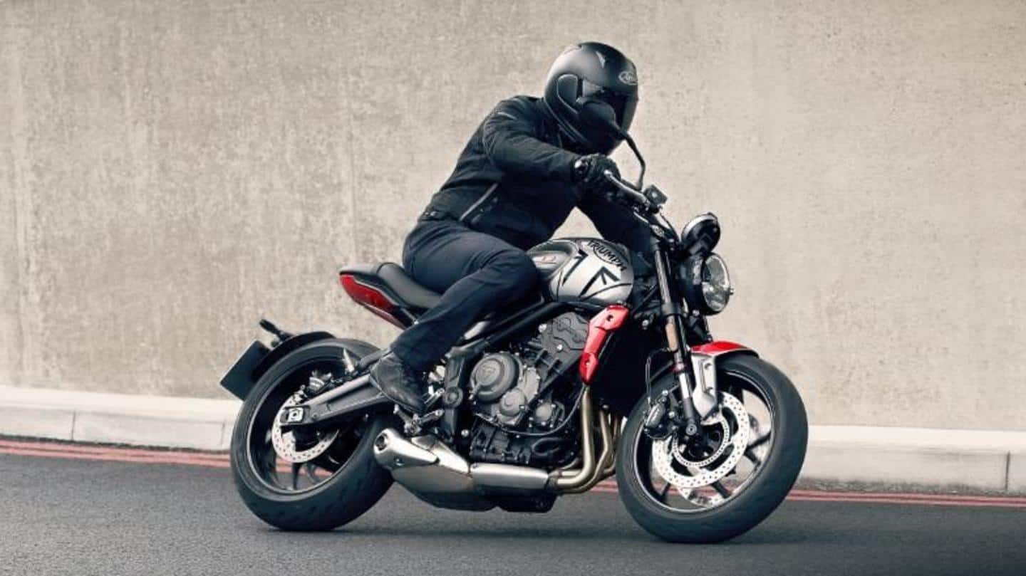 Prices of Triumph Trident 660 motorcycle revealed via official listing