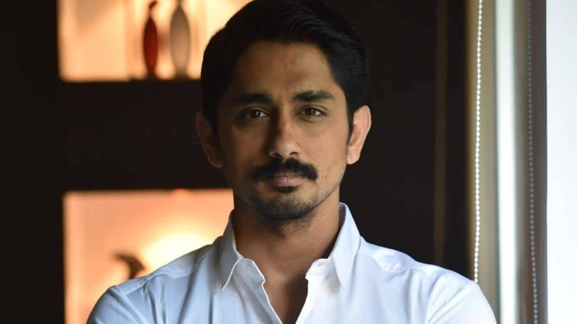 Actor Siddharth alleges harassment by 'CRPF personnel' at Madurai airport