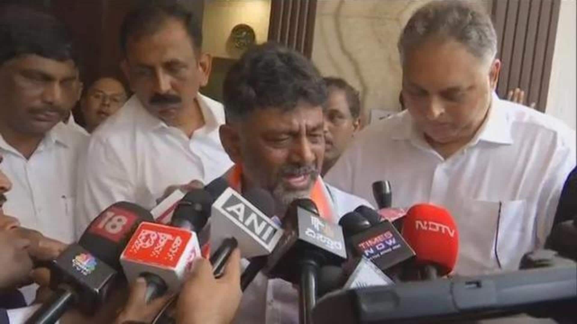 'Those children...': Shivakumar breaks down while talking about Bengaluru stampede 'Those children...': Shivakumar breaks down while talking about Bengaluru stampede