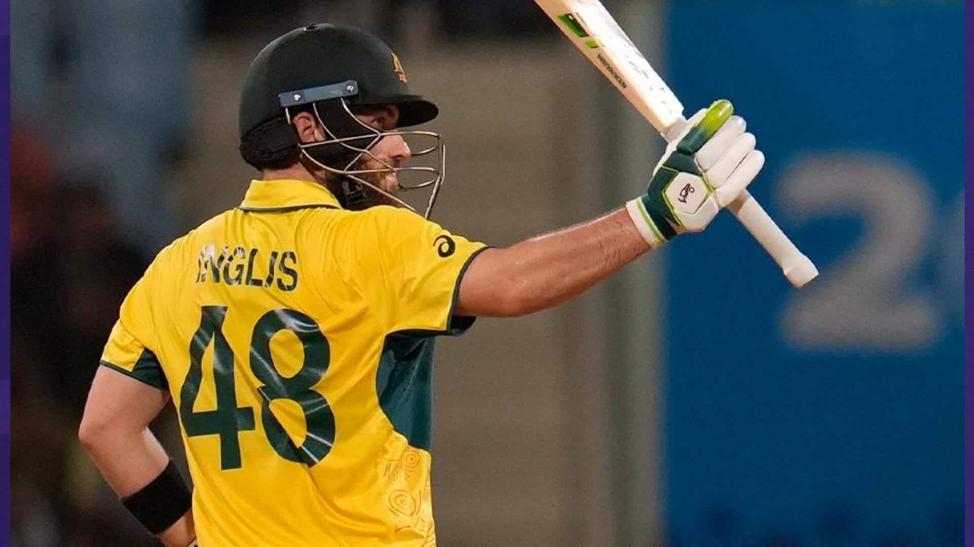World Cup: Marsh, Inglis star in Australia's win over SL