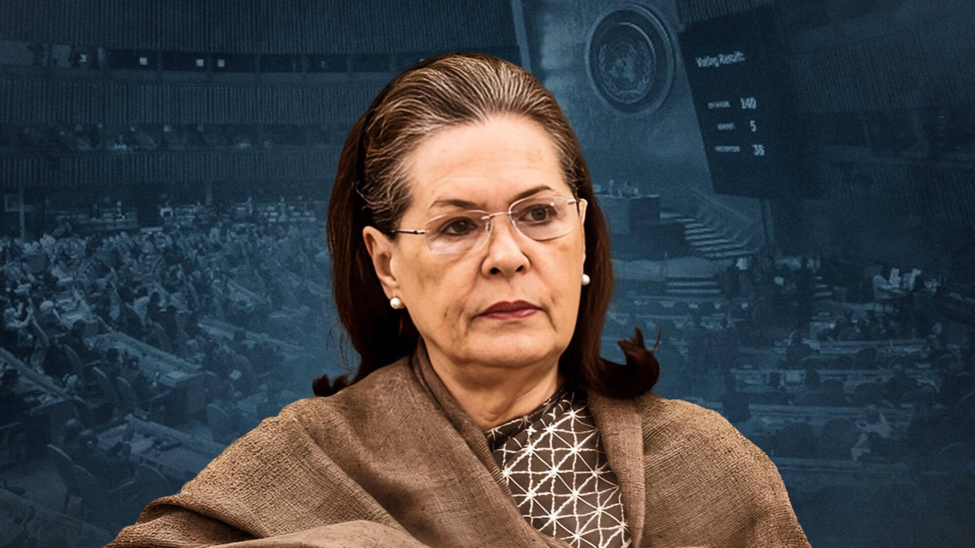 'Mischievous': Sonia condemns India skipping UN vote on Gaza ceasefire 