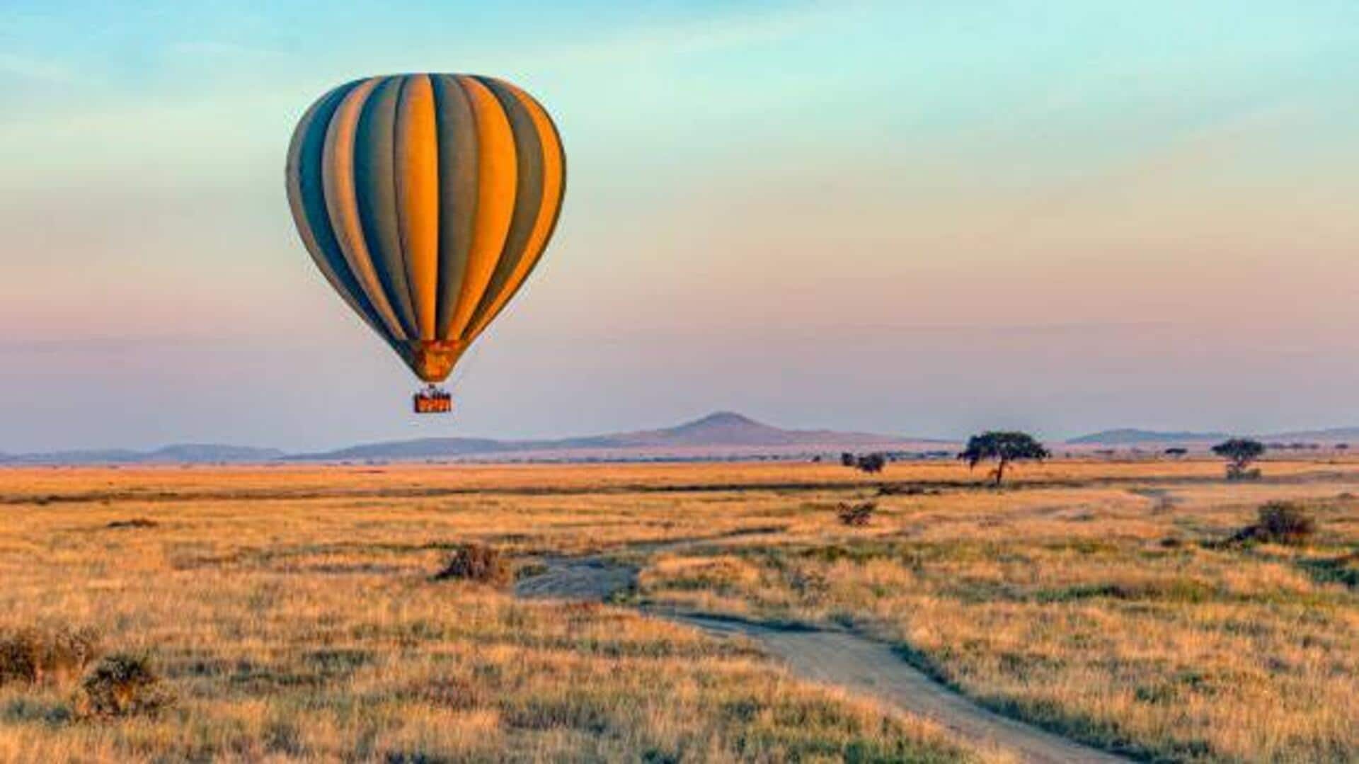 Hot air ballooning over Serengeti Plains: A guide Hot air ballooning over Serengeti Plains: A guide