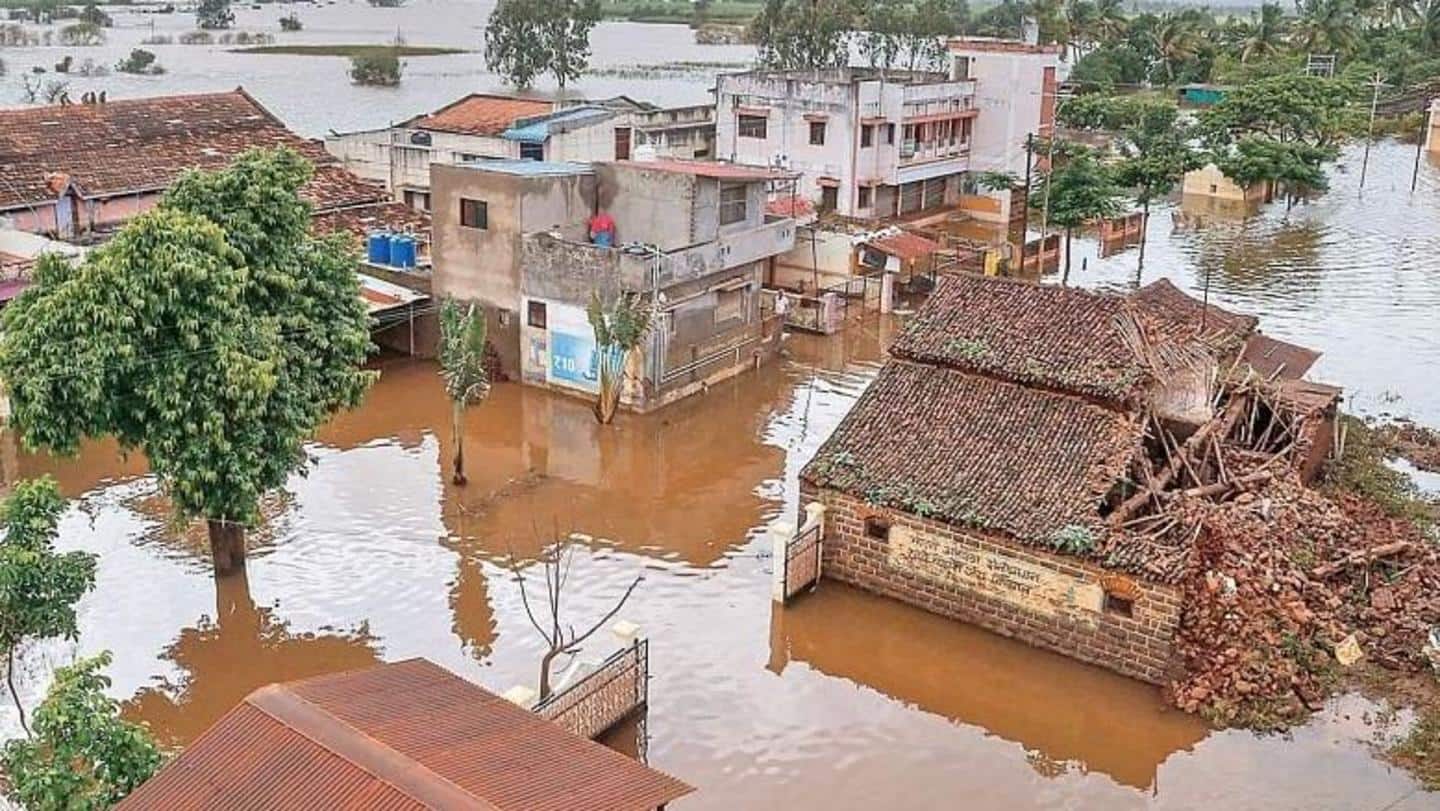 Maharashtra: Dam water causes flooding in some Beed villages