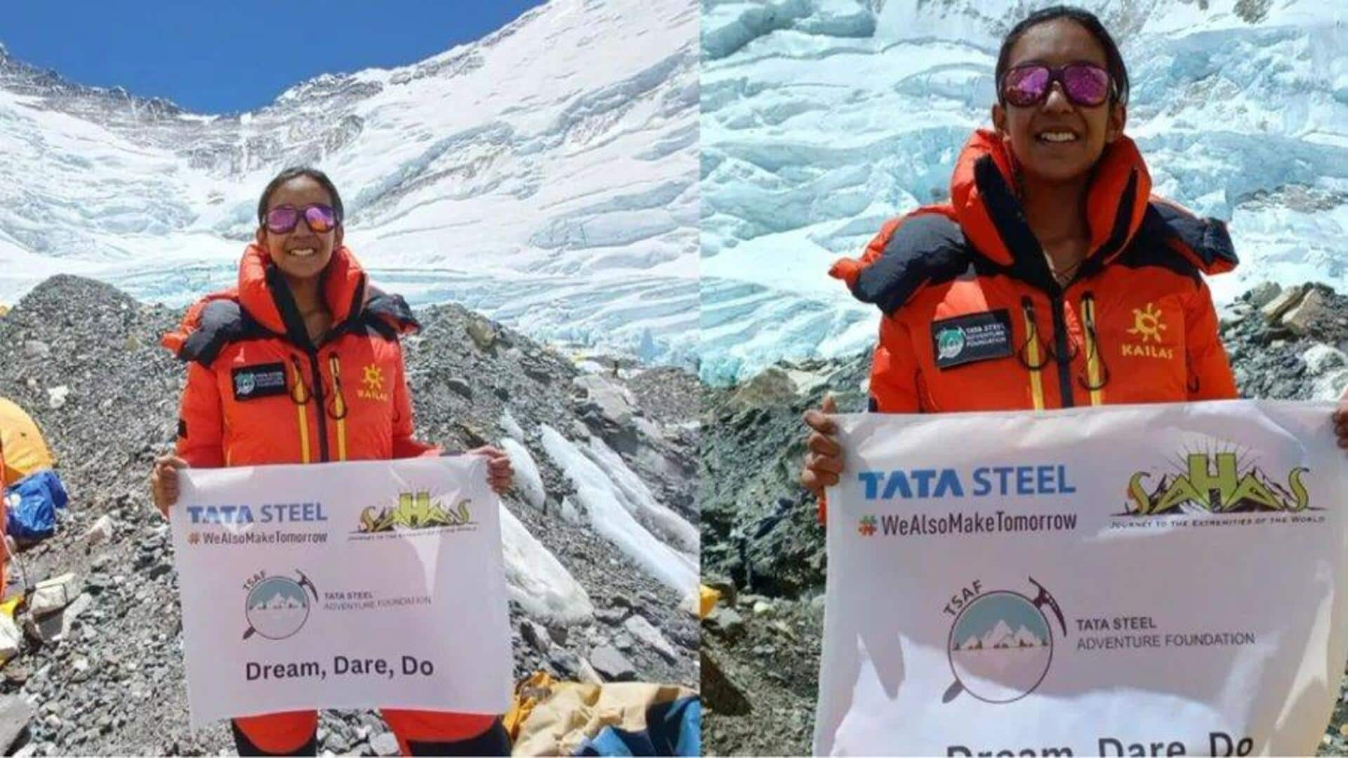 Navy officer's daughter becomes youngest Indian to scale Mount Everest 