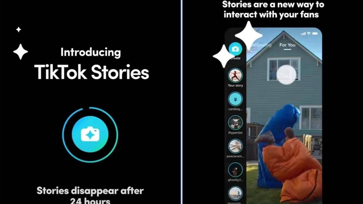 TikTok confirms that it is testing a new Stories feature