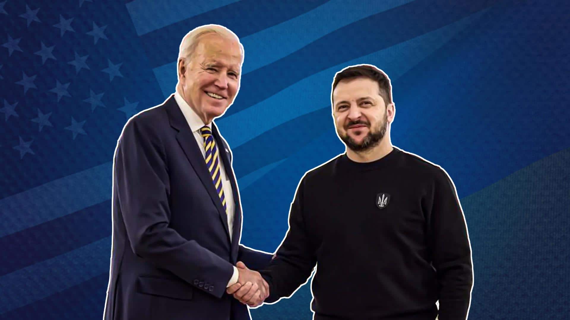 Biden makes surprise Kyiv visit ahead of Russia-Ukraine war anniversary