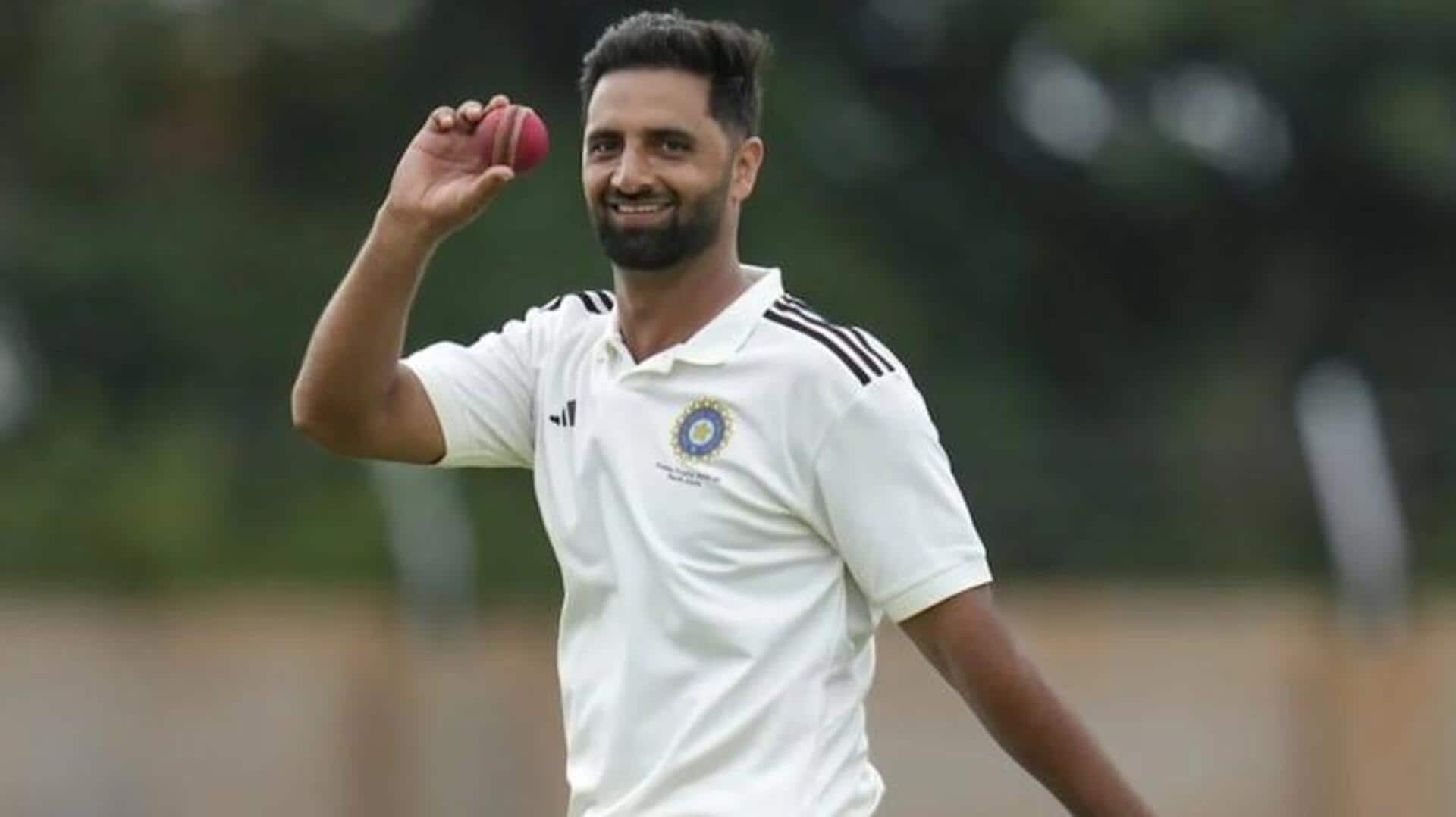 Auqib Nabi finishes 2025-26 Ranji Trophy as highest wicket-taker: Stats 
