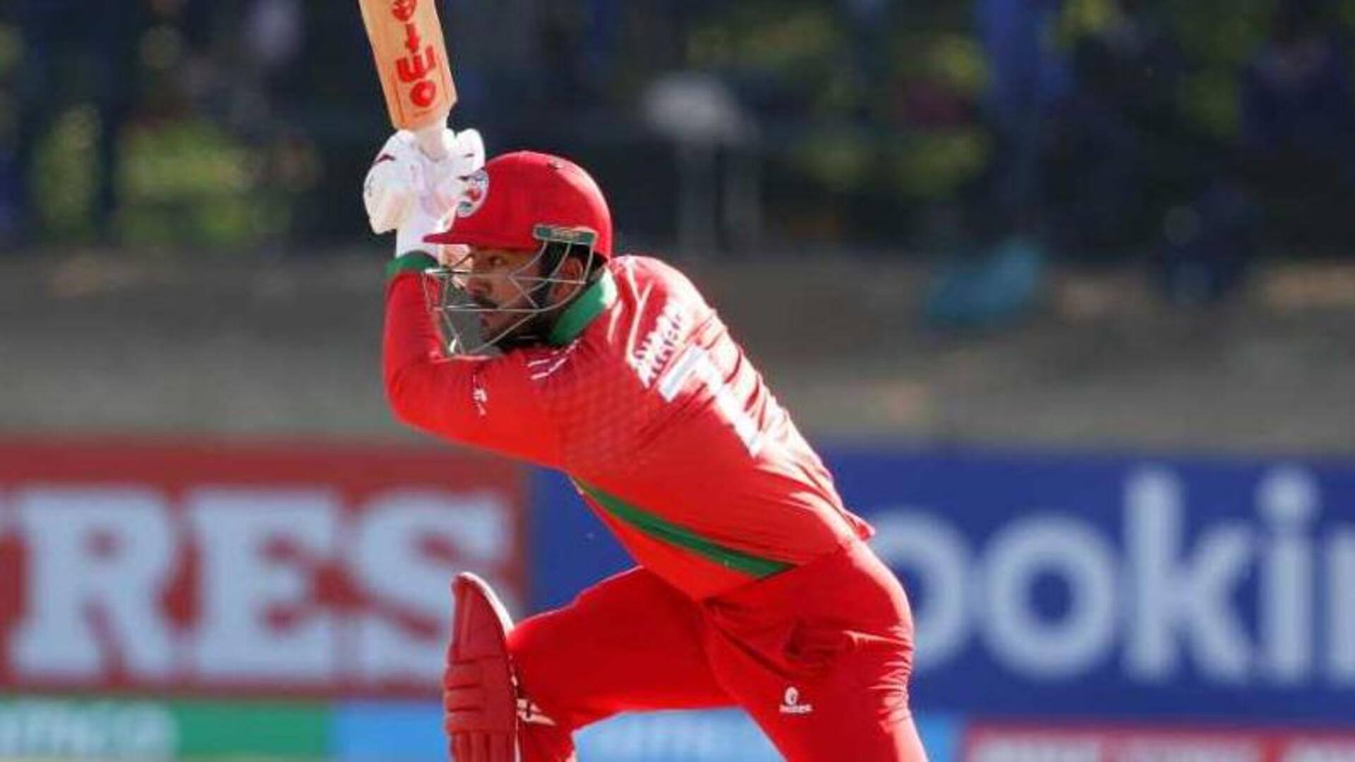 CWC Qualifiers: Ayaan Khan becomes sixth Omani centurion in ODIs