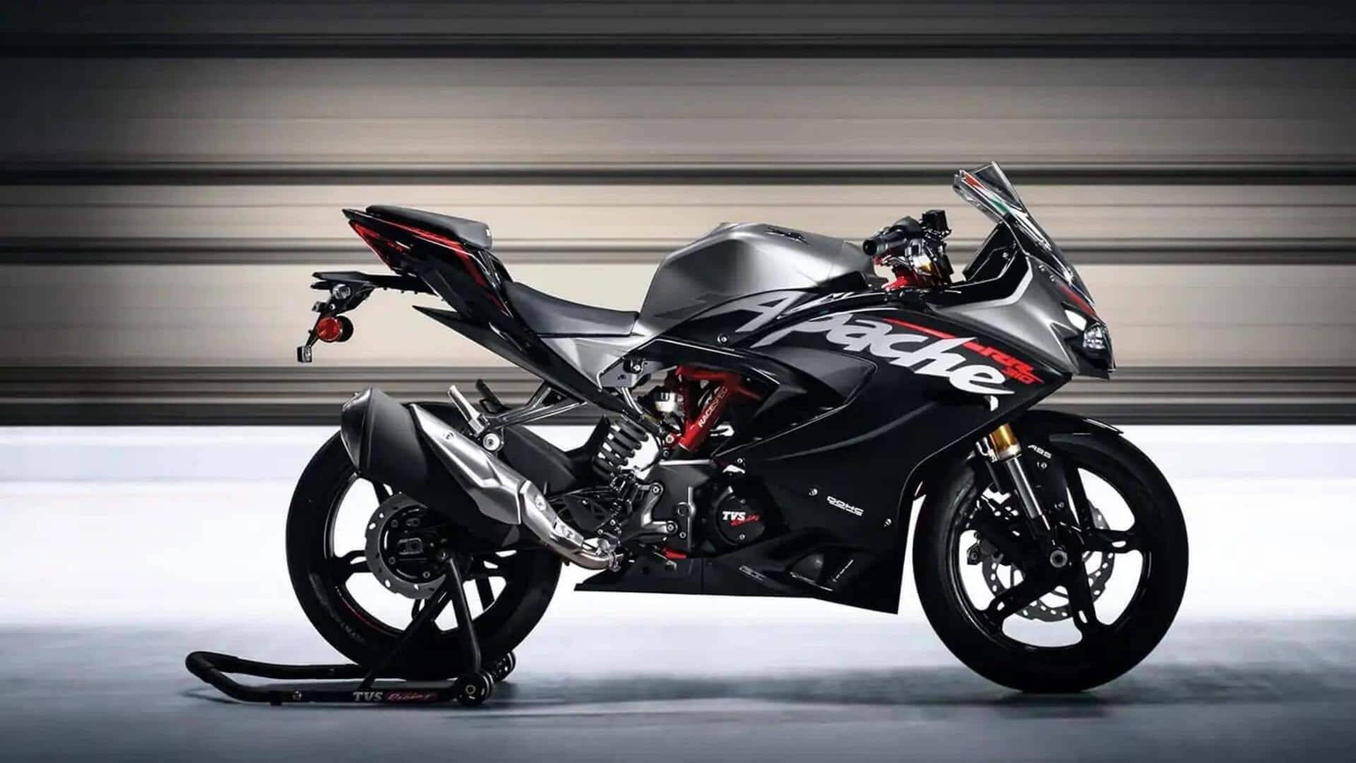 TVS Apache 310 Street's bookings open: Check features, expected price