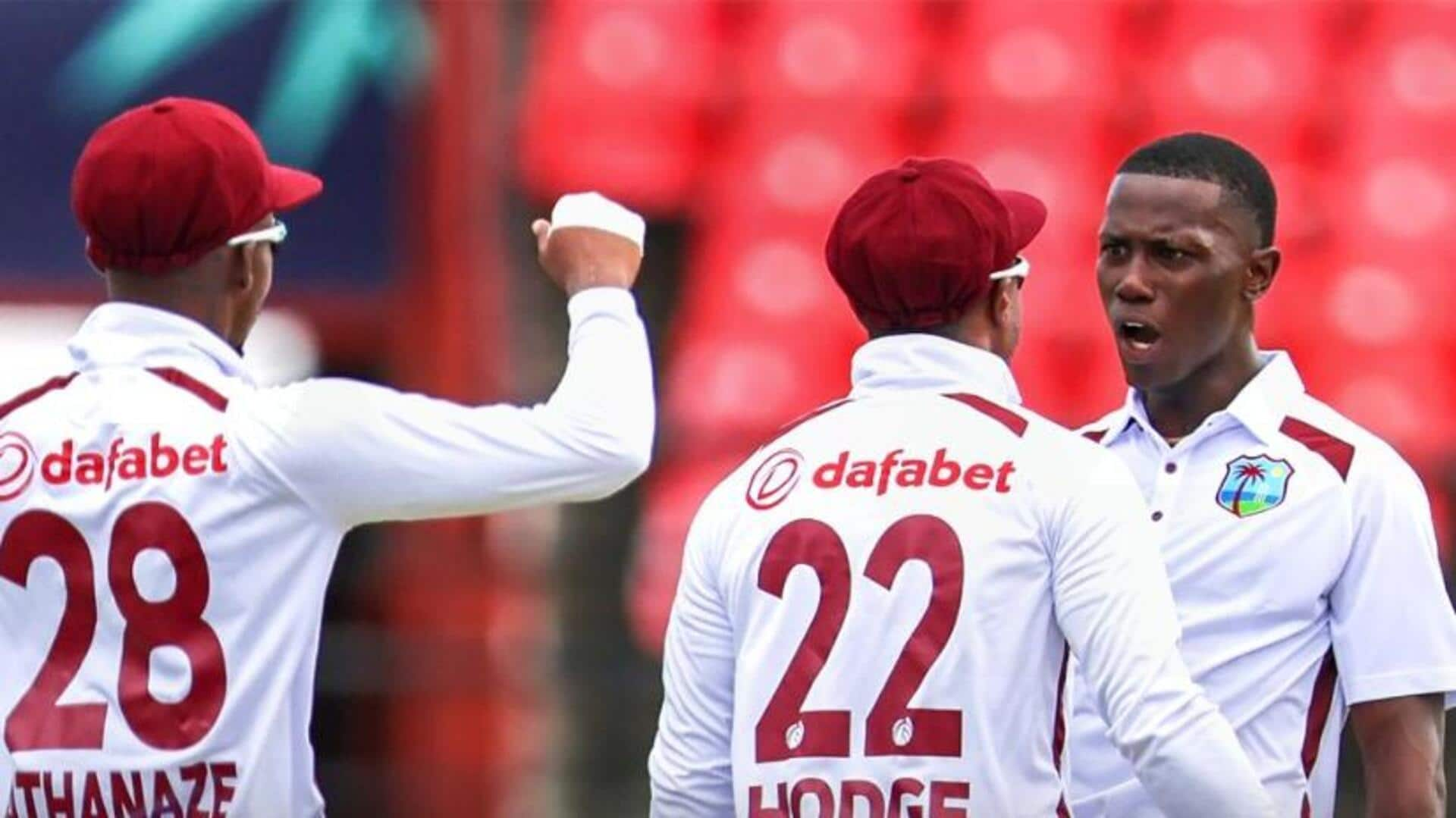 WI-SA 2nd Test: Day 1 records 17 wickets; Joseph stars