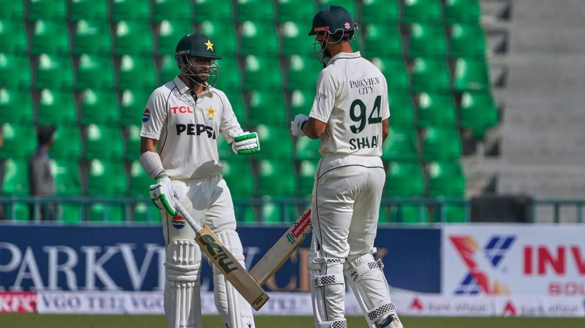1st Test: Pakistan's Imam, Masood share 161-run stand against SA