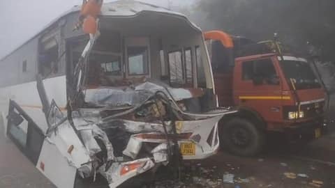 Haryana: 2 accidents reported due to dense fog, several injured