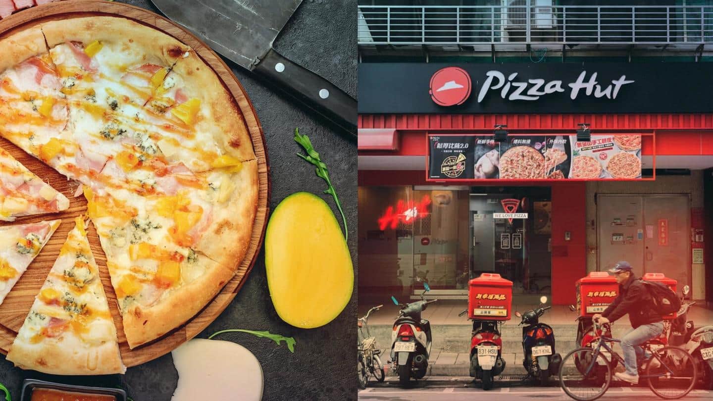 Forget pineapple, Pizza Hut Taiwan just mixed mango with cheese