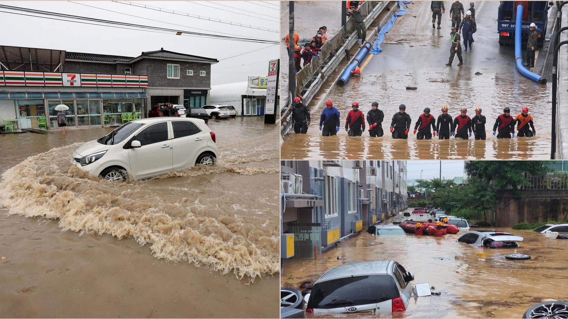 South Korea: Flood brings devastation, death toll rises to 40