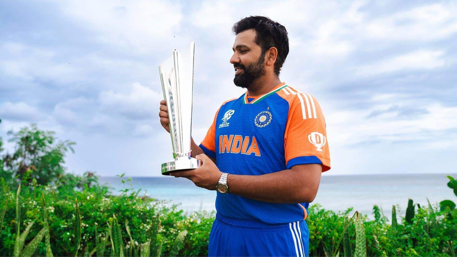 One year on, Rohit Sharma recalls T20 World Cup win One year on, Rohit Sharma recalls T20 World Cup win