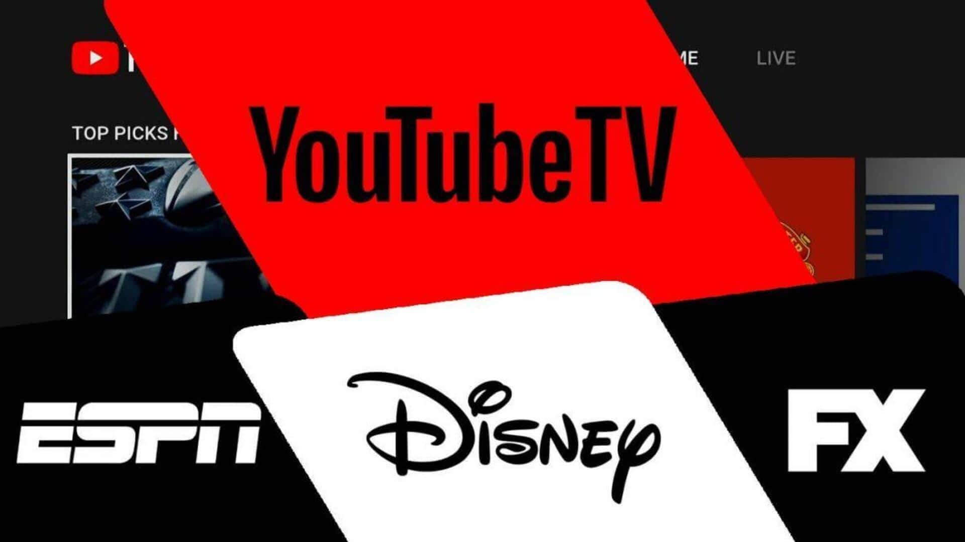 Disney losing over $4M a day amid YouTube TV channel blackout