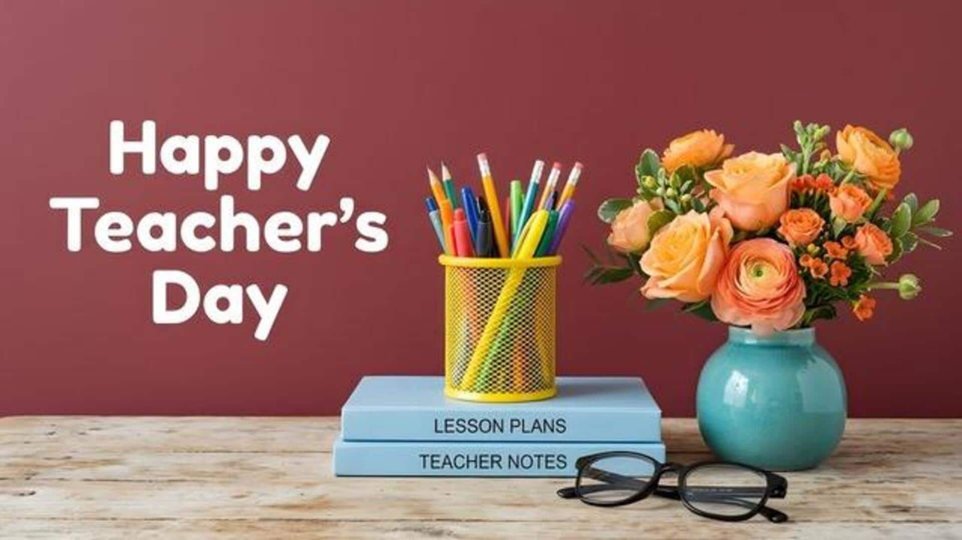 Teachers' Day: Creative gift ideas for your favorite teacher