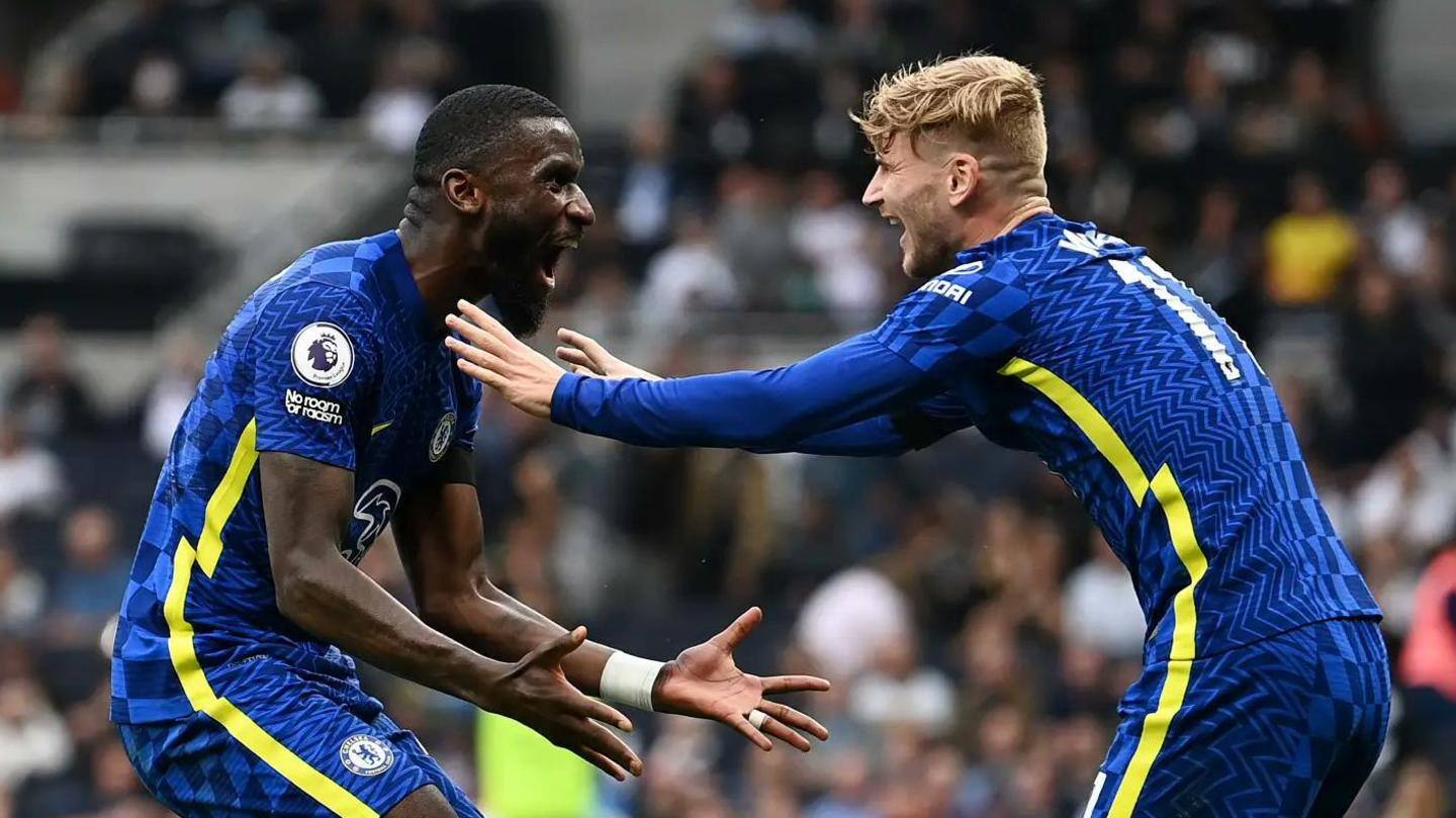 Rudiger's Premier League stats Rudiger's Premier League stats