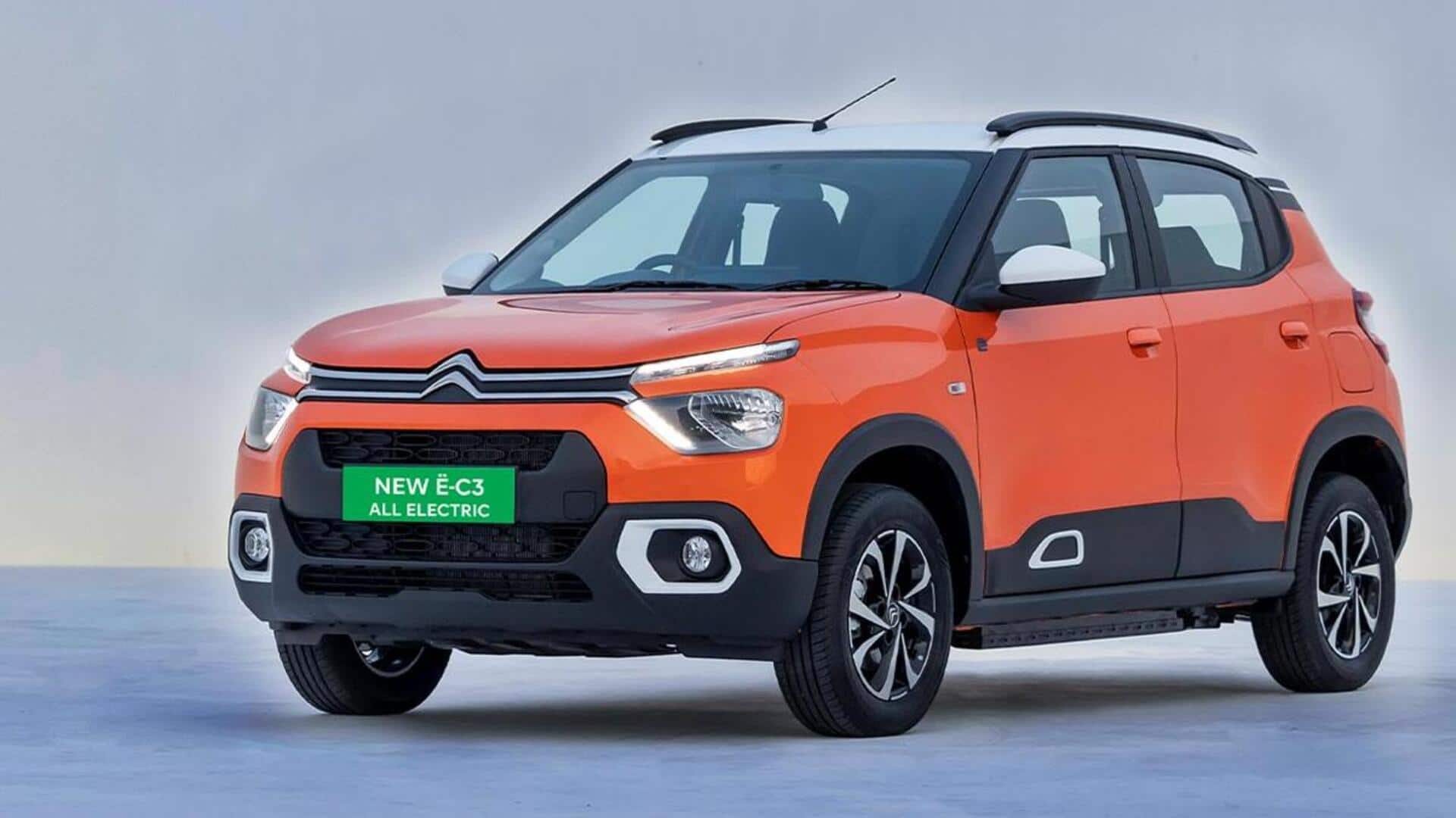 Citroen eC3 becomes costlier in India: Check revised pricing