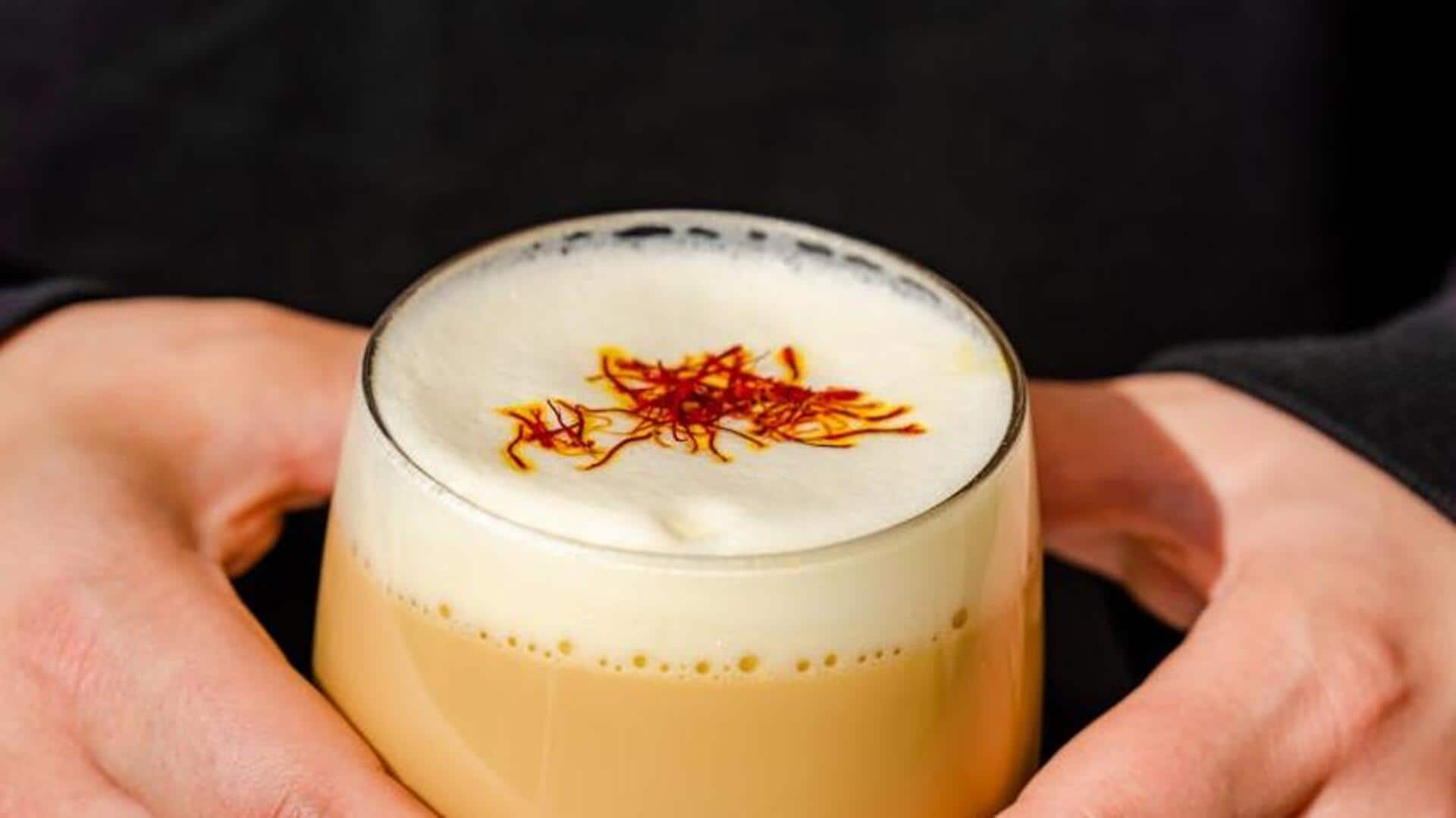 Sip on these saffron-infused mood elevating teas