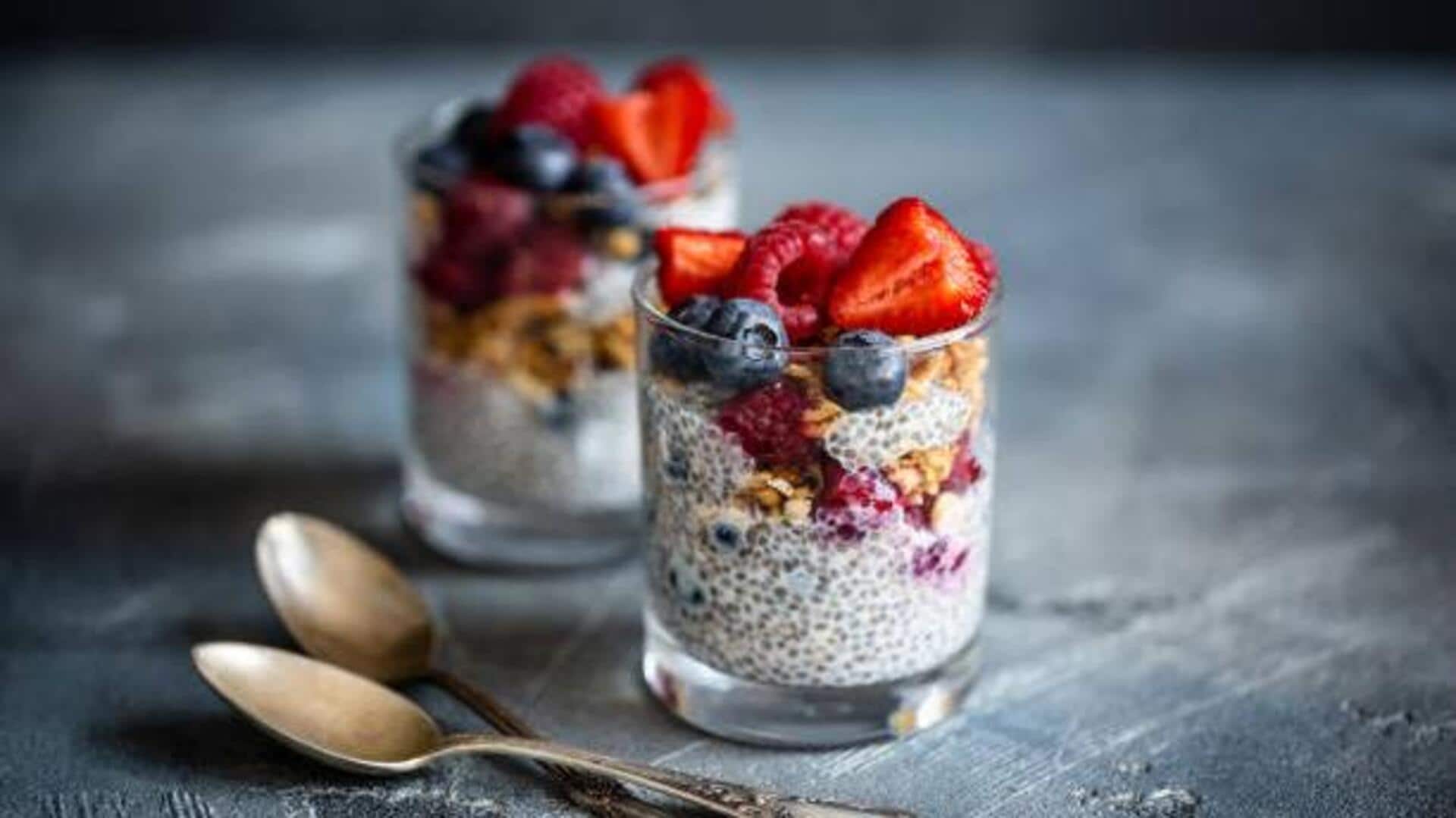 5-minute breakfasts: Coconut milk chia parfait 5-minute breakfasts: Coconut milk chia parfait