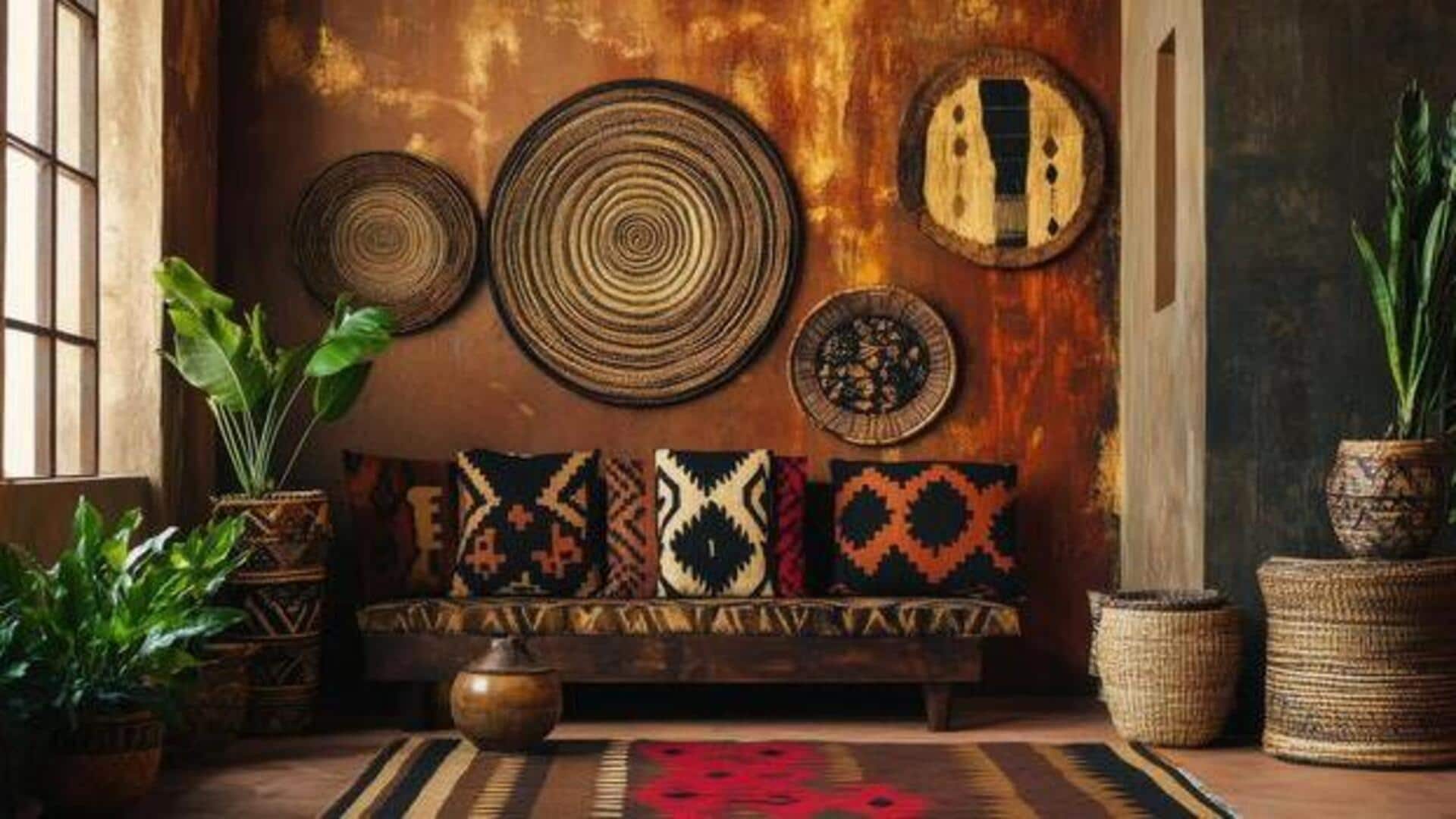 How to make African-inspired wall art
