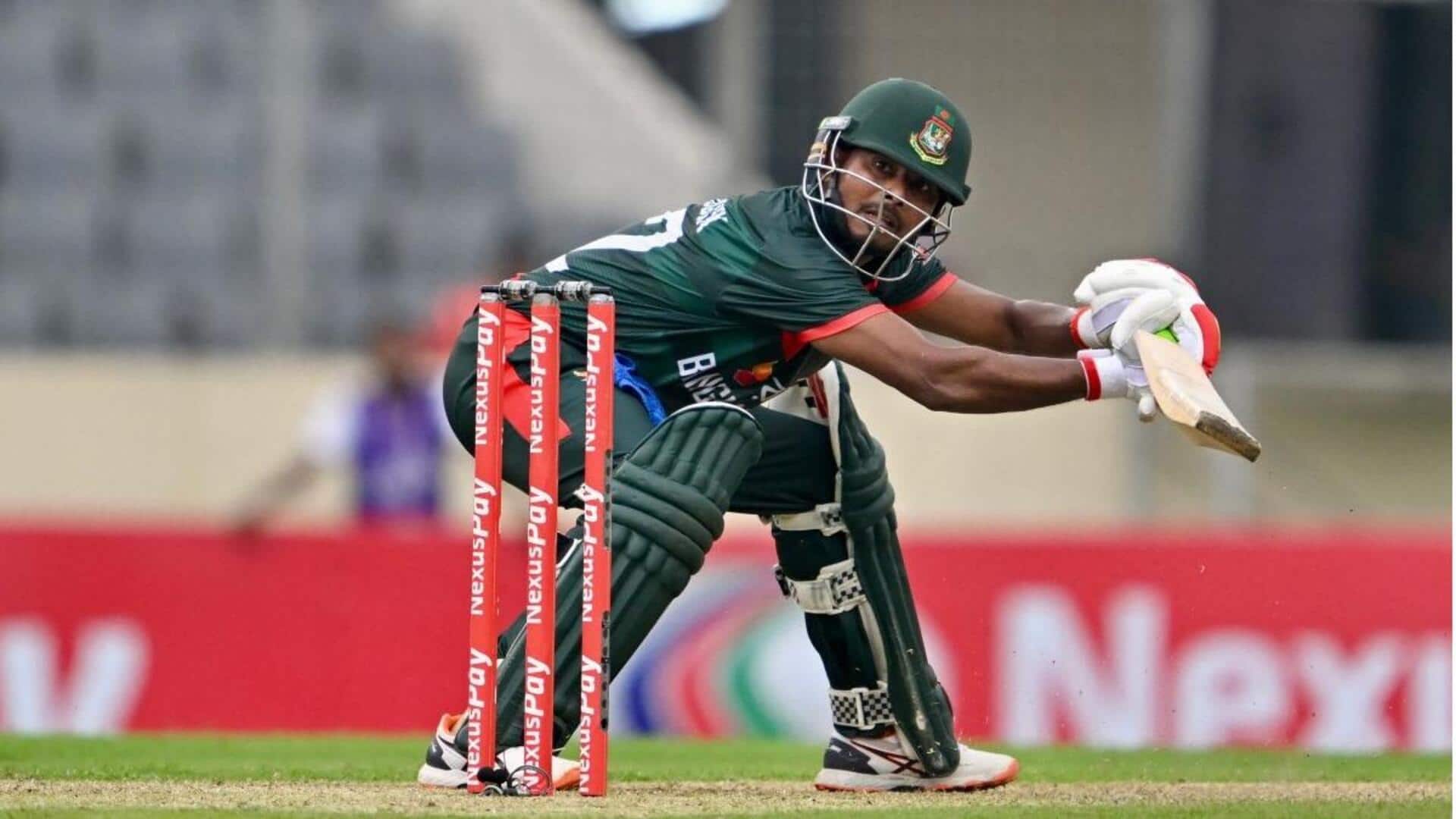 3rd ODI: Litton Das, Mosaddek Hossain power Bangladesh with fifties