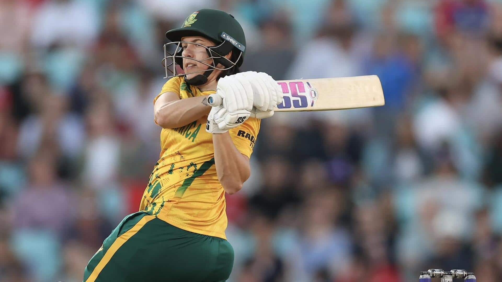 South Africa's Tazmin Brits slams her 16th WT20I fifty: Stats