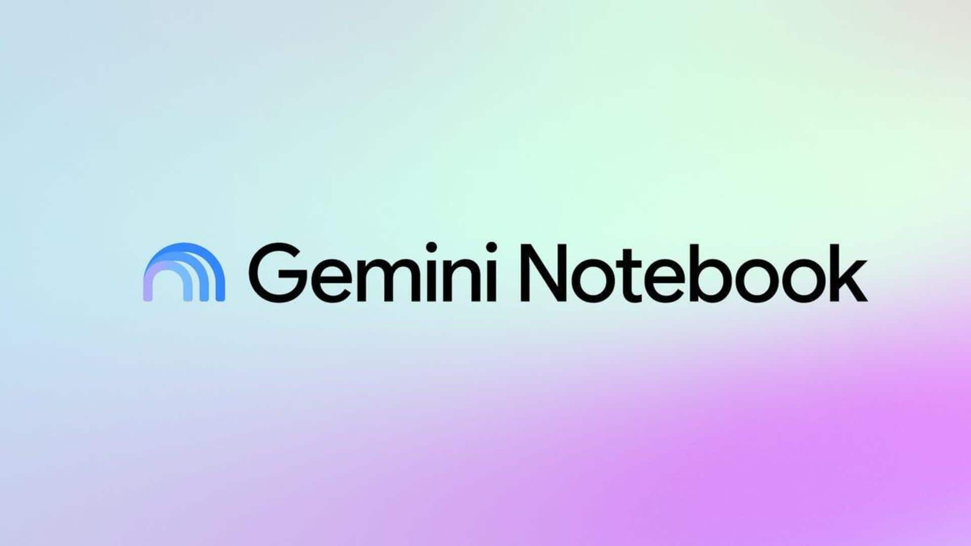 Google rebrands NotebookLM to Gemini Notebook